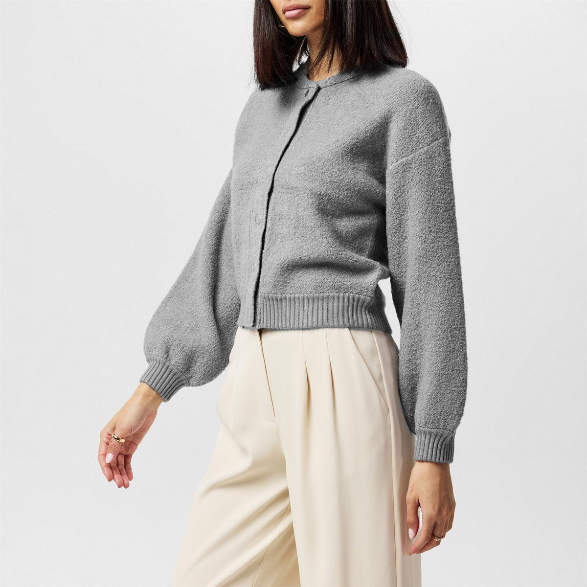 French Connection Melissa Cropped Knit Sweater
