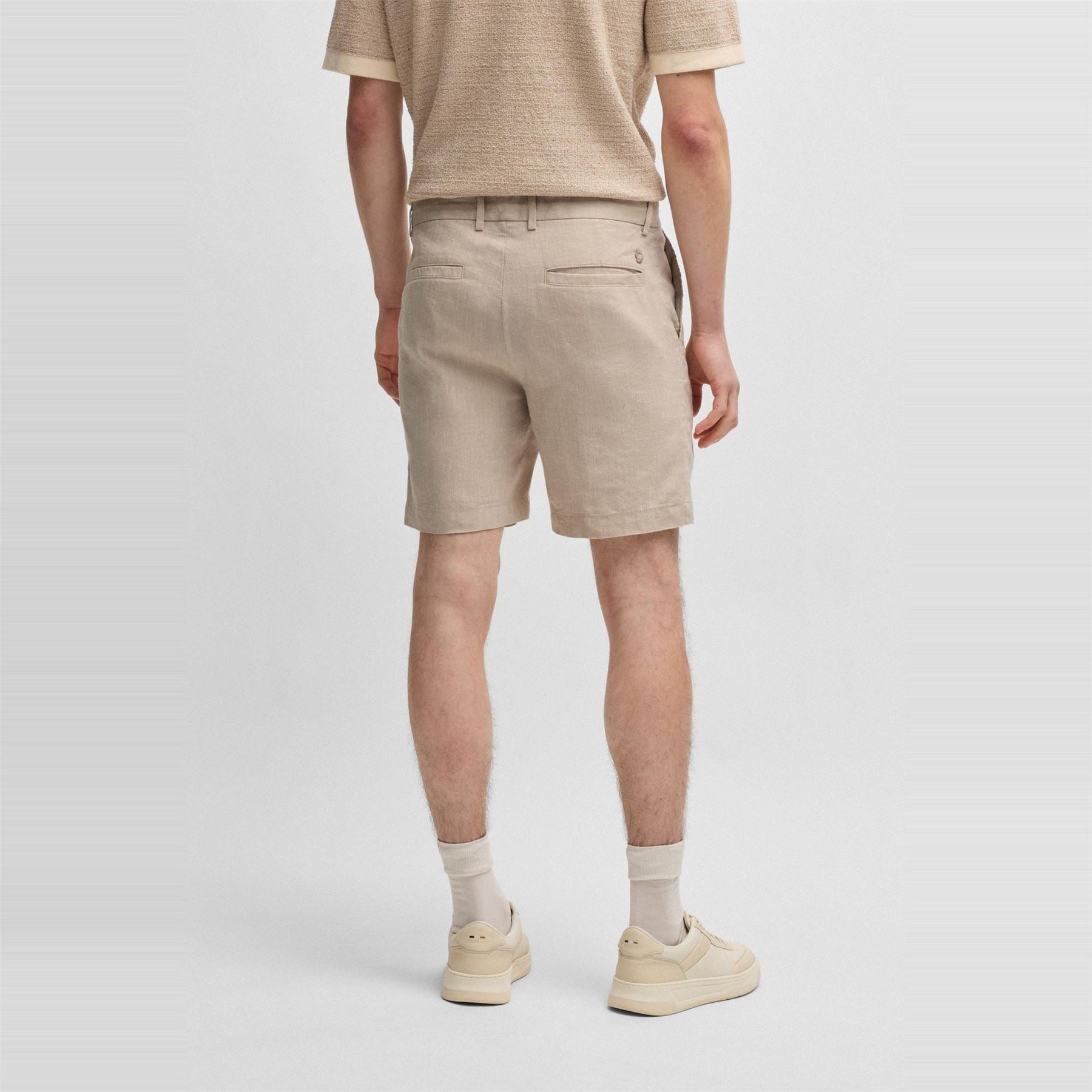 Boss Lightweight Mid Length Chino Shorts