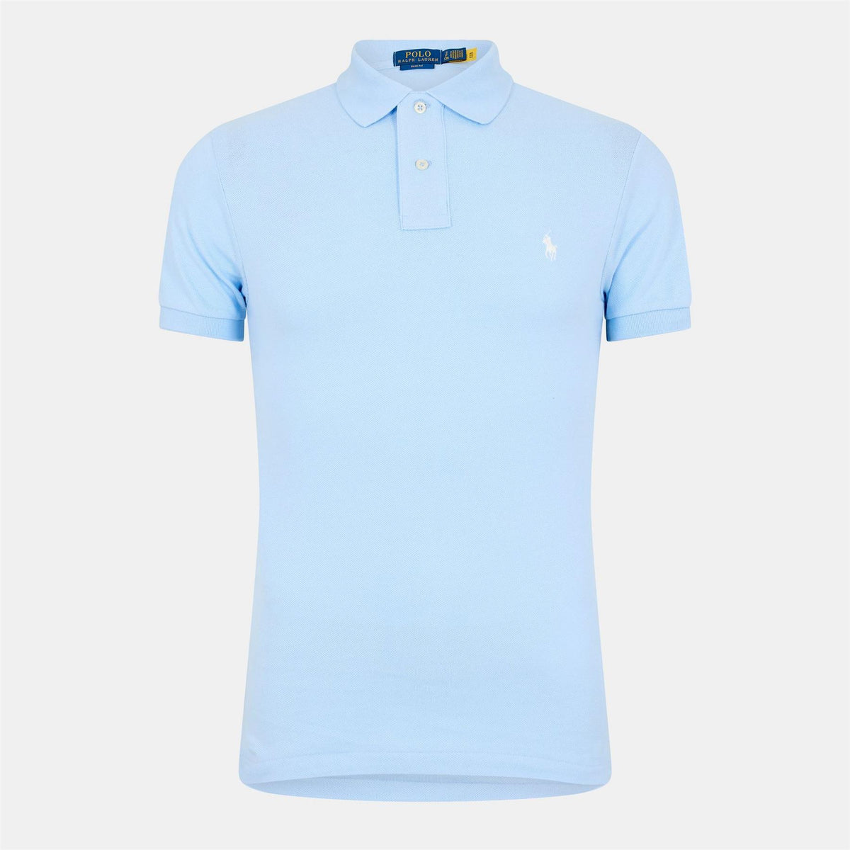 Polo Ralph Lauren Embroidered Slim Fit Collared Short Sleeve Polo Shirt