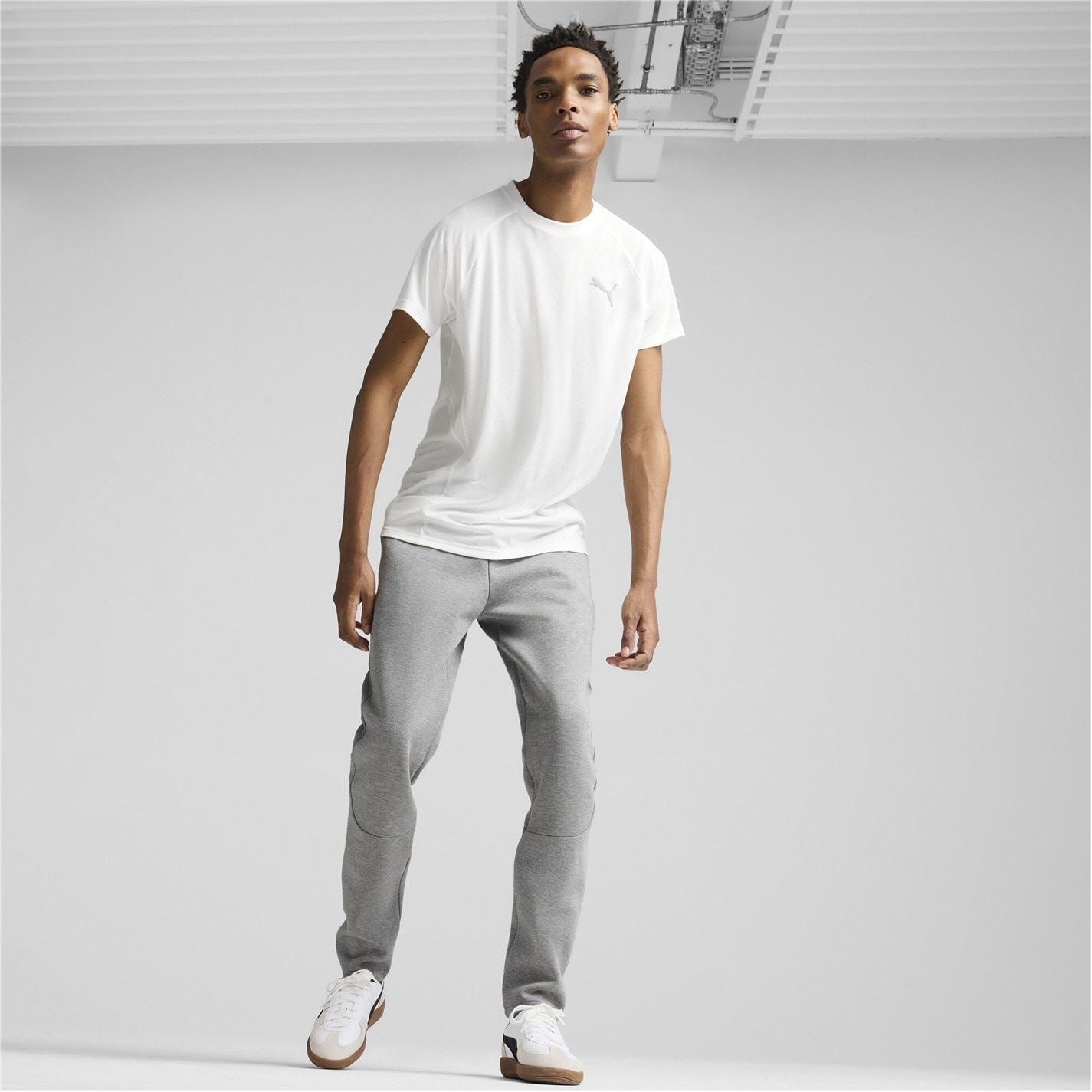 Puma Evostripe Closed Hem Fleece Joggers