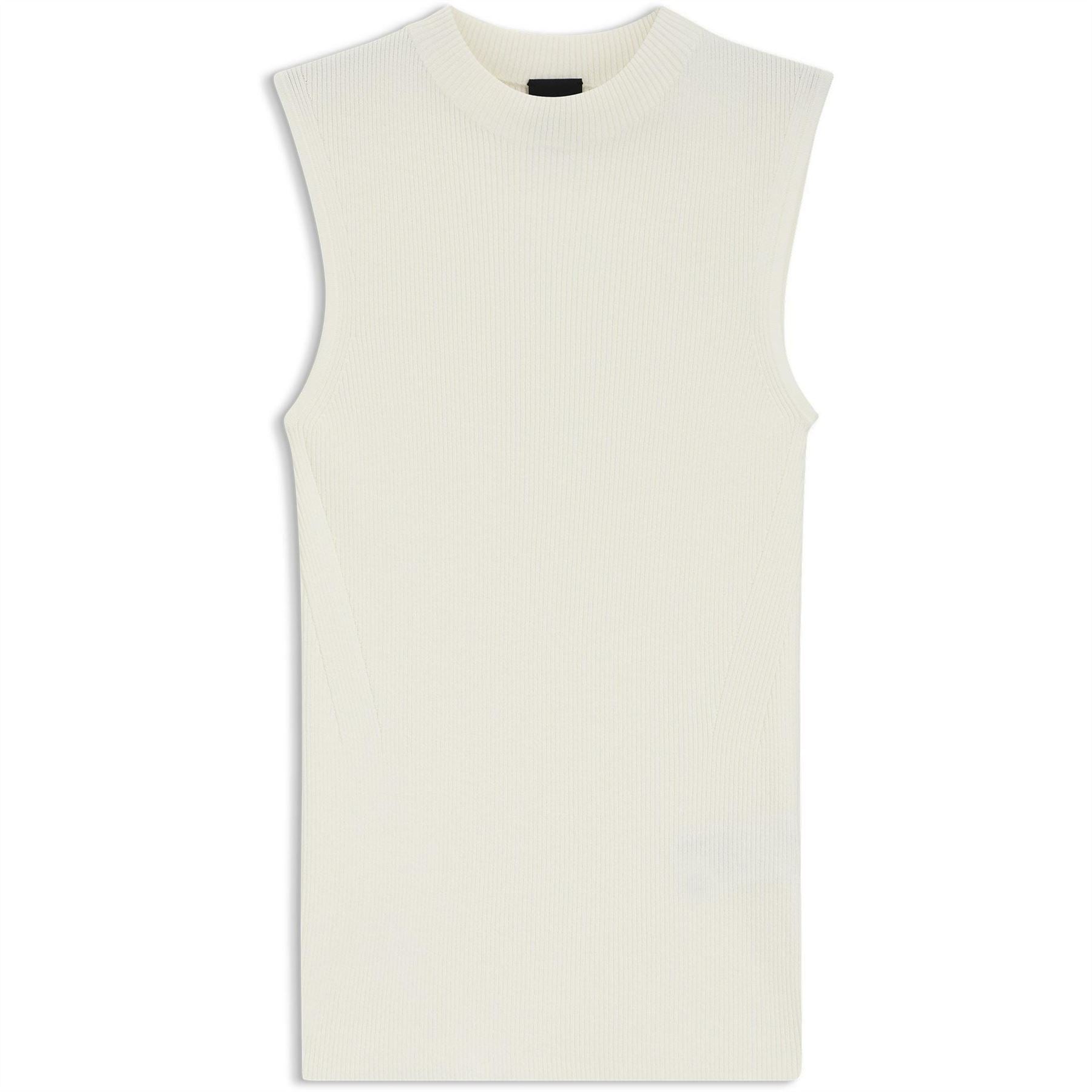 Boss Feskies Knitted Slim Fit Mock Neckline Top