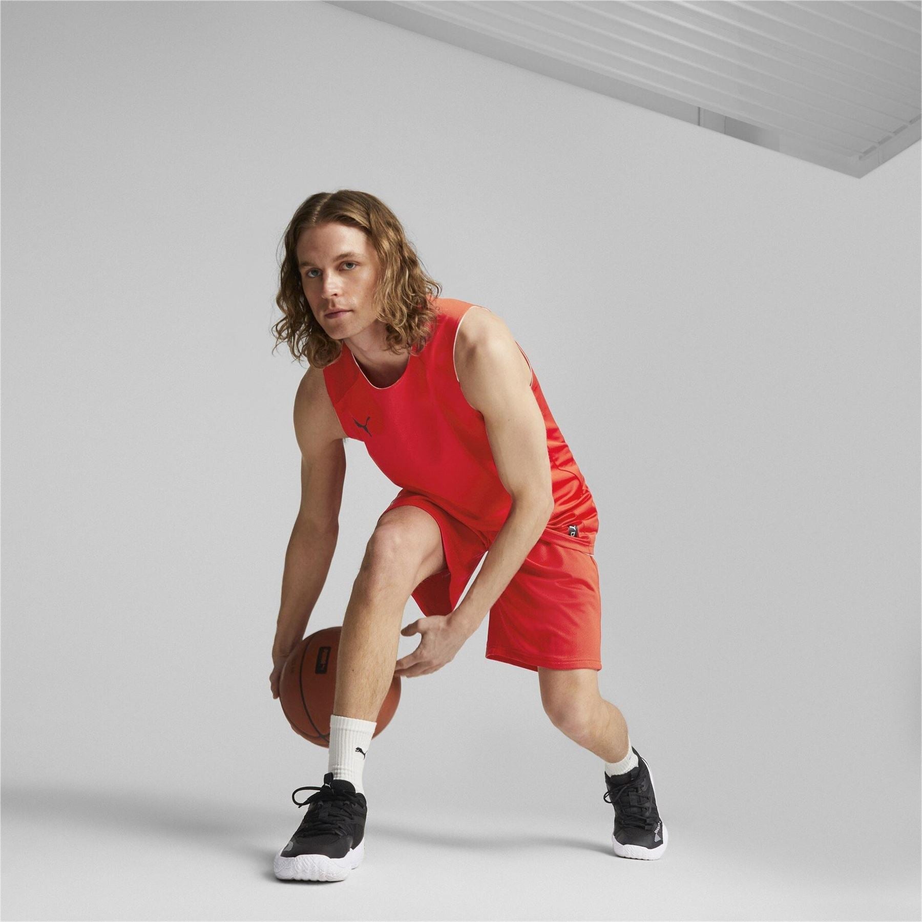 Puma Hoops Team Practice Basketball Shorts