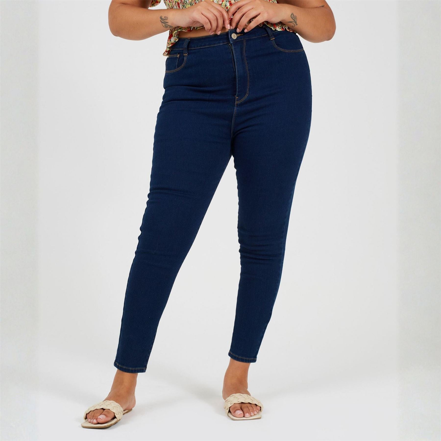 Brave Soul High Rise Five Pocket Jeggings