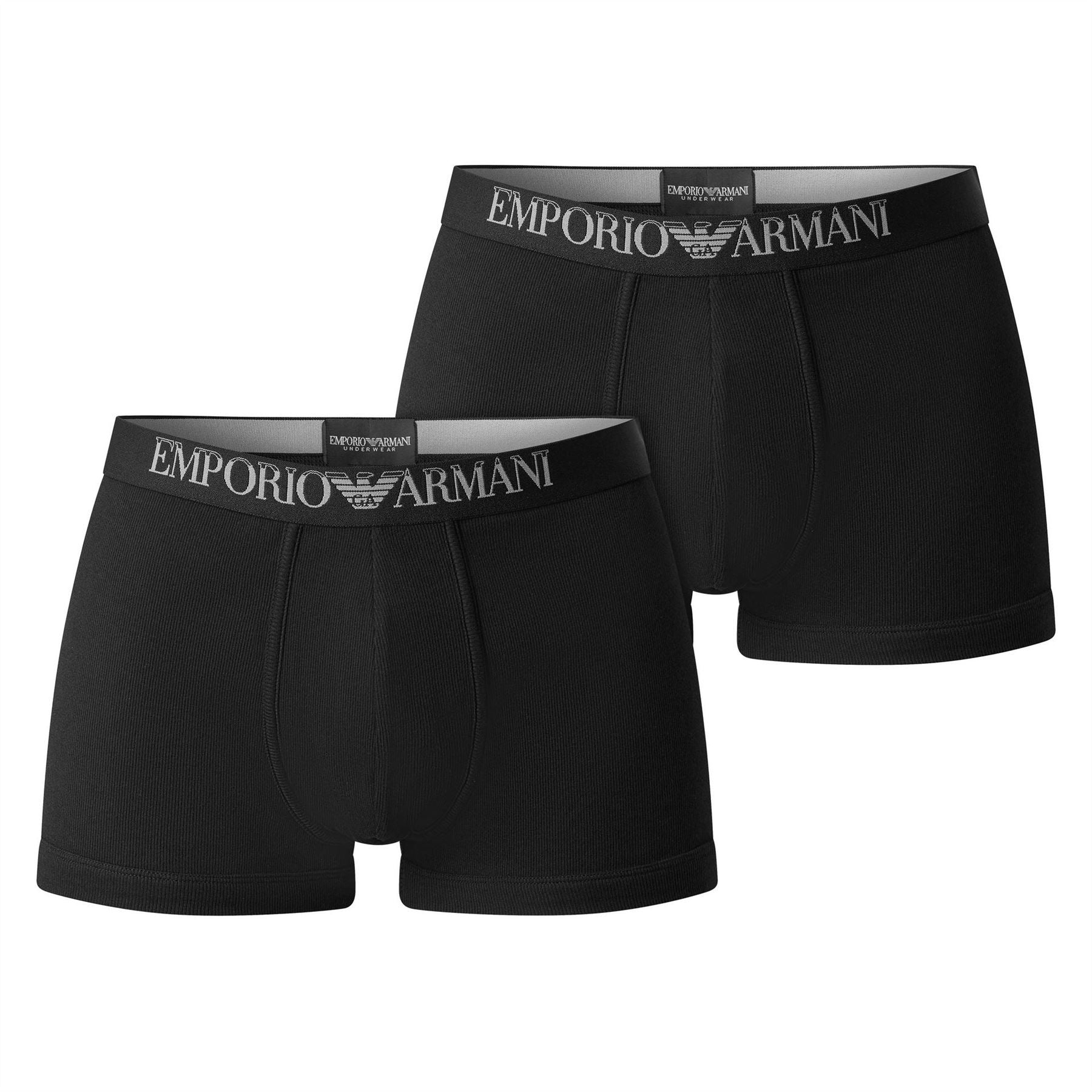 Emporio Armani Pack Ribbed Cotton Boxer Briefs
