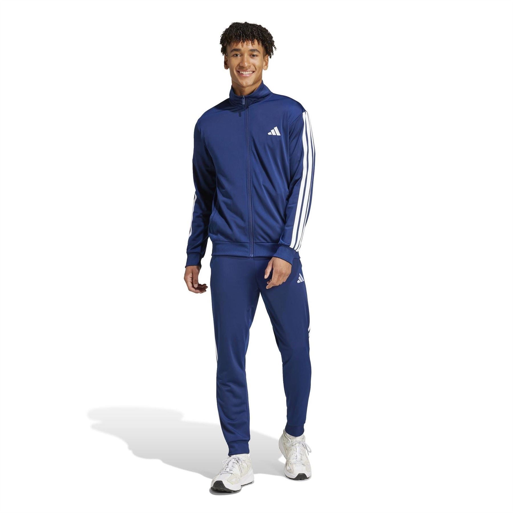 adidas Mens 3 Stripes Tricot Tracksuit