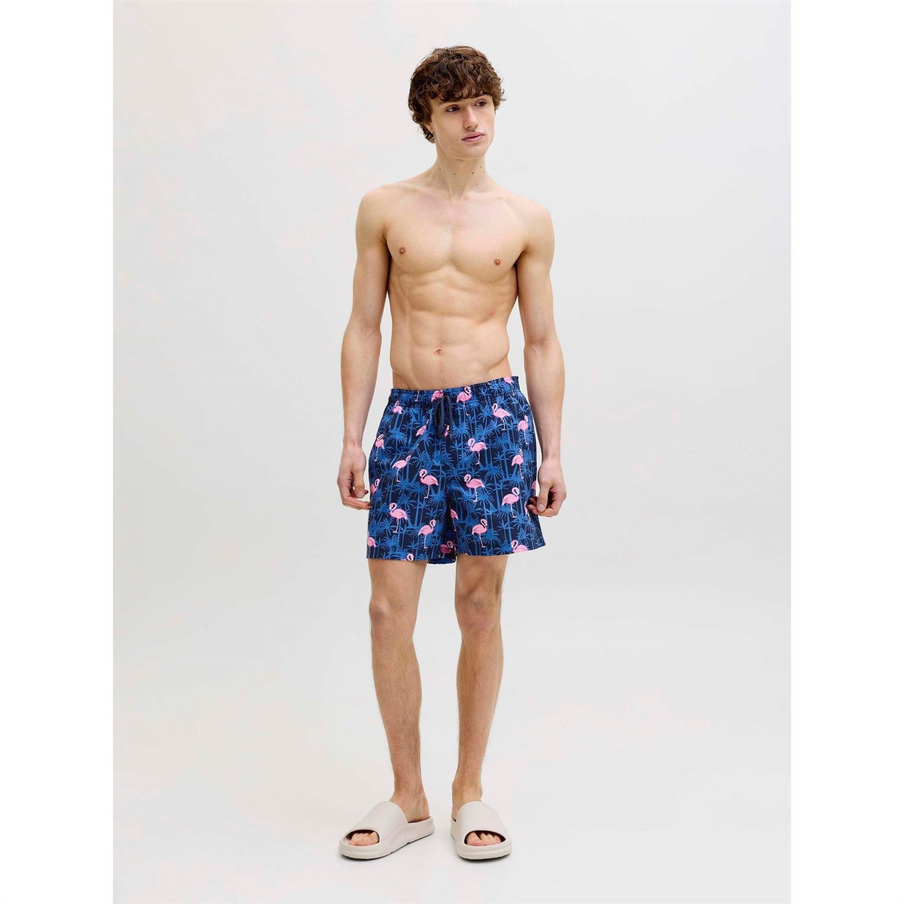 Jack and Jones Novelty Seashell Print Swim Short Bottom