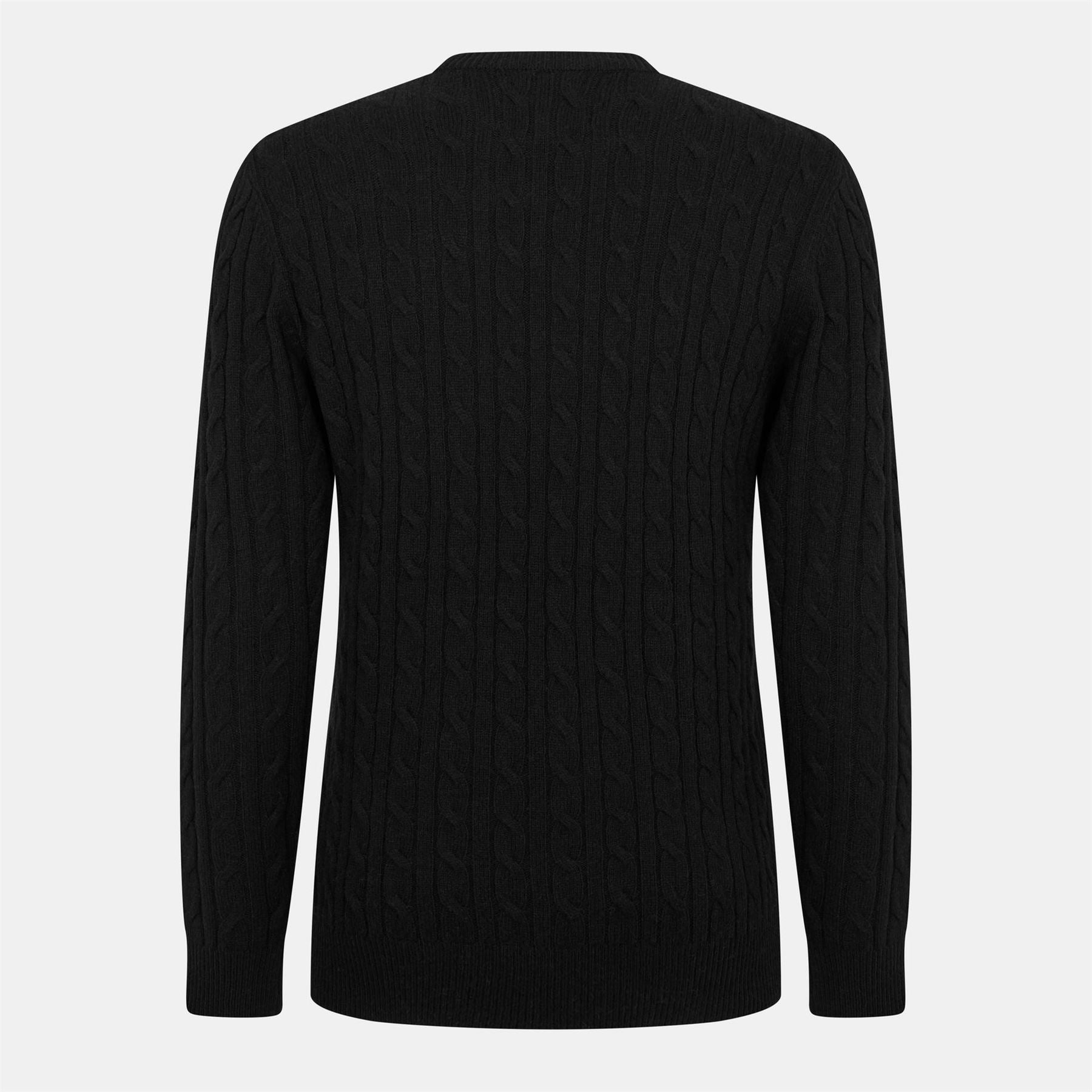 Jack Wills Mens Marlow Merino Wool Blend Cable Knitted Jumper