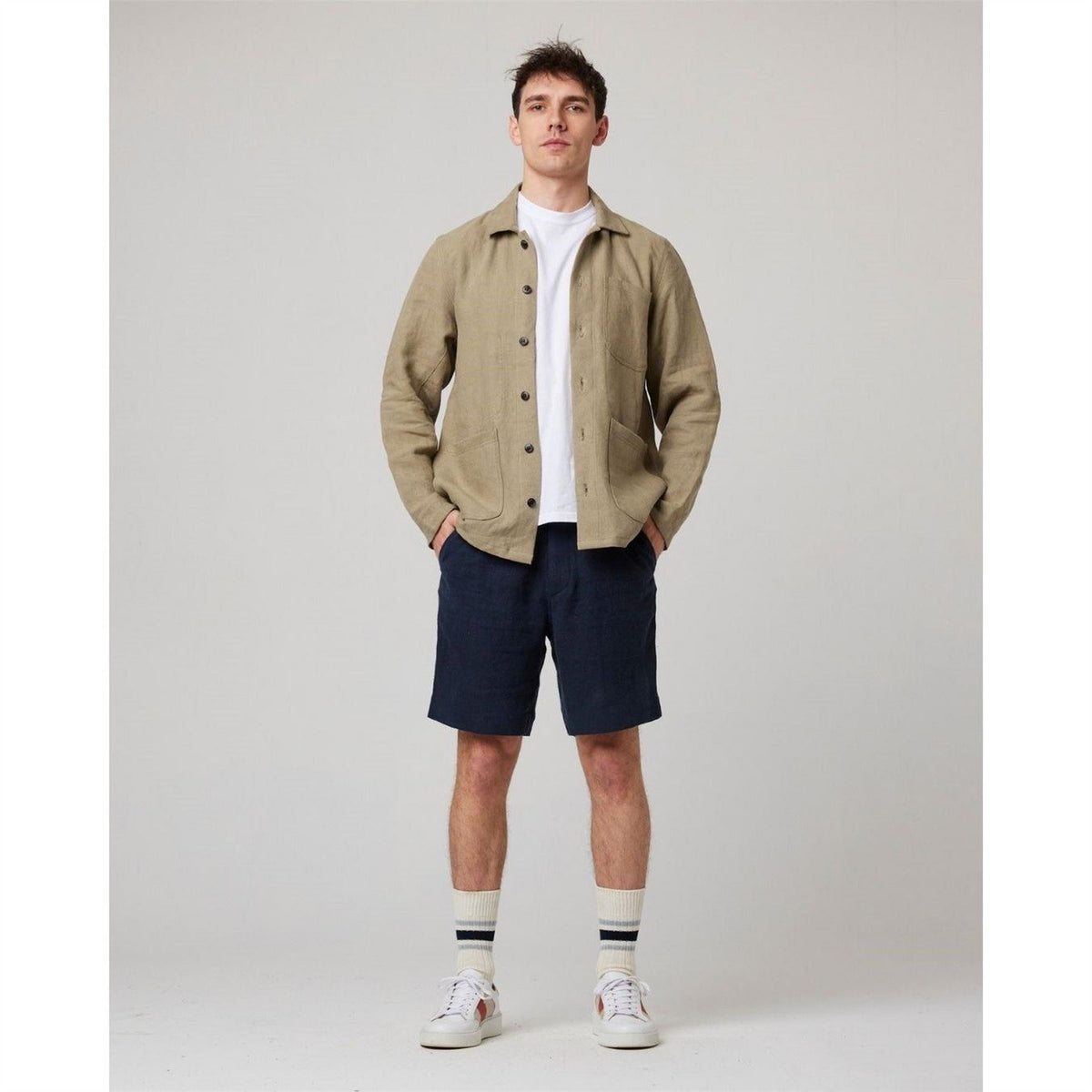 Peregrine Windsor Linen Shacket