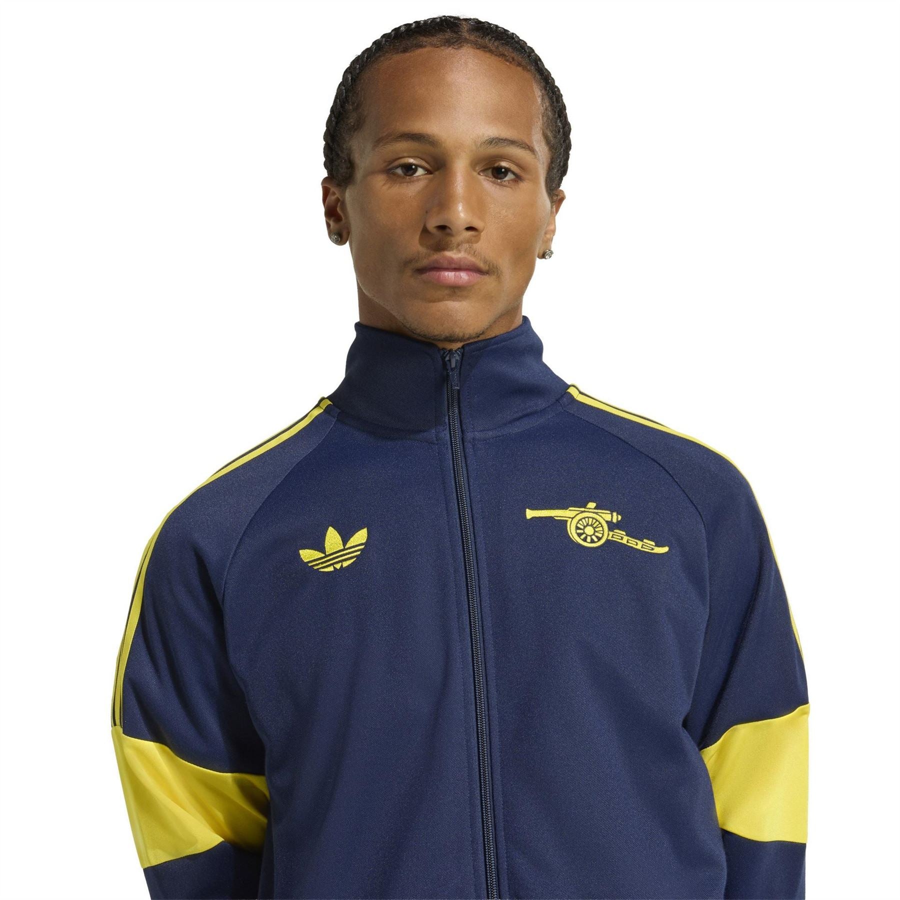 adidas Mens Arsenal Originals Lifestyle Tracksuit Top 25 26