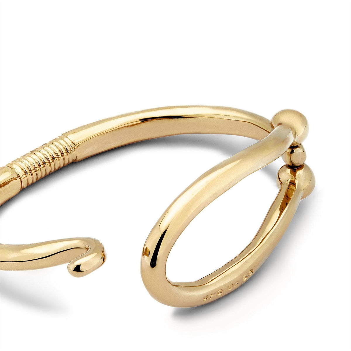 UNOde50 18k Gold Plated Rigid Bracelet