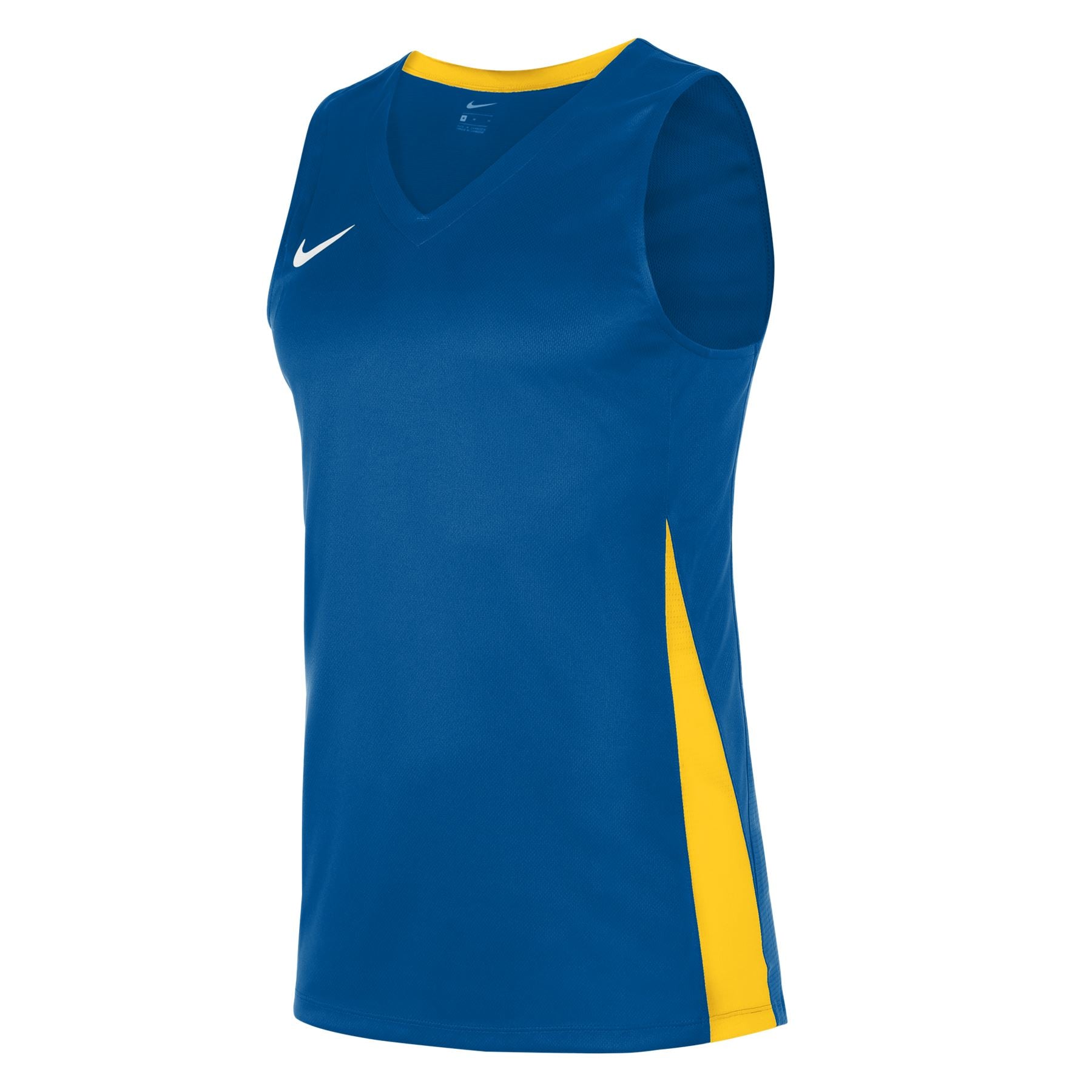 Nike V-Neck Sleeveless Regular Fit Jersey Tank
