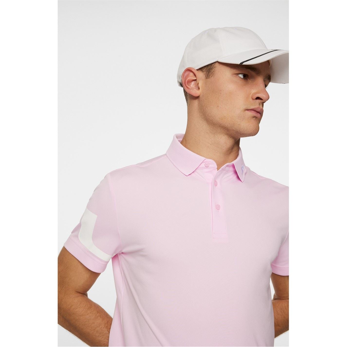 J Lindeberg Golf Short Sleeve Performance Polo Shirt