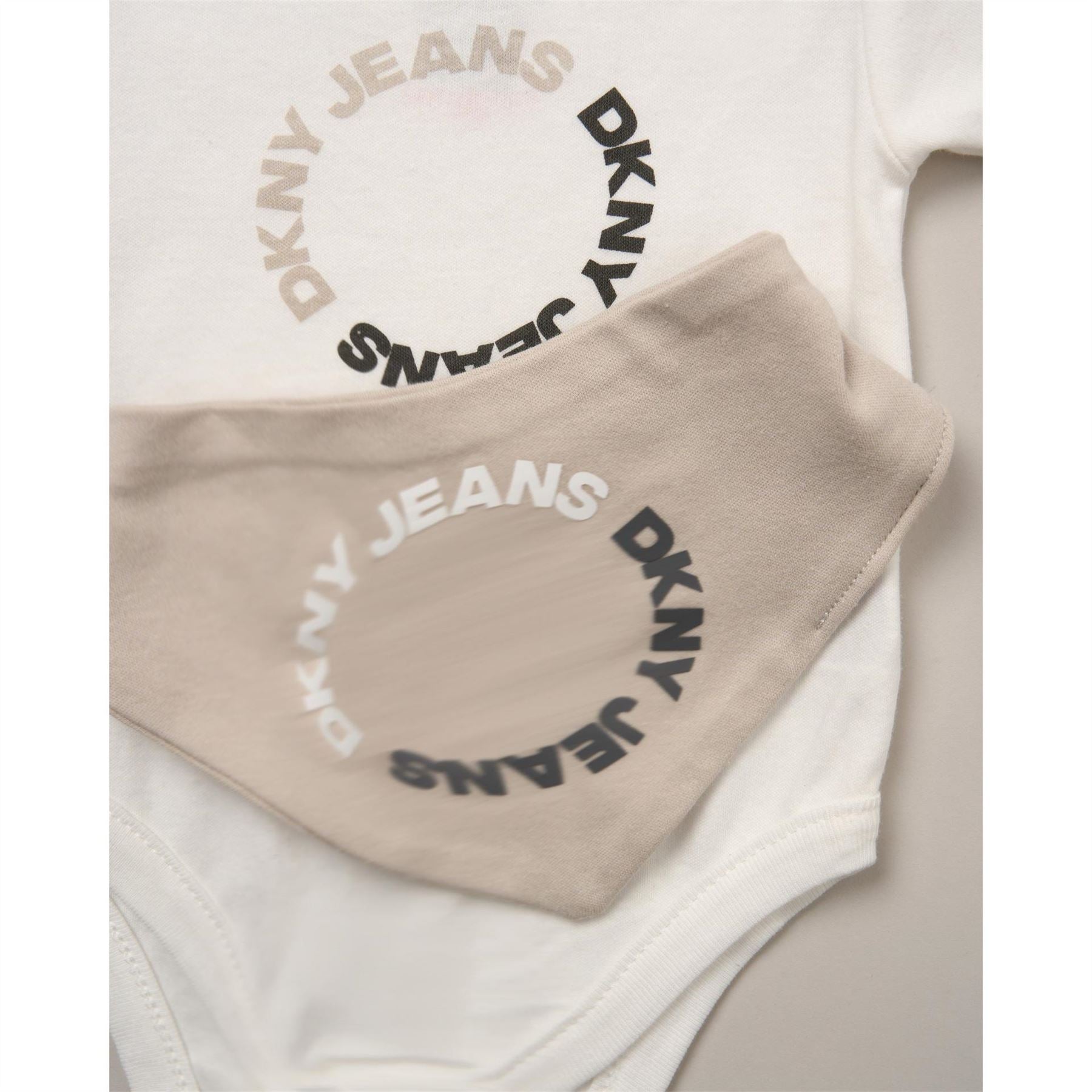 DKNY Jeans Bodysuit Shorts And Bib