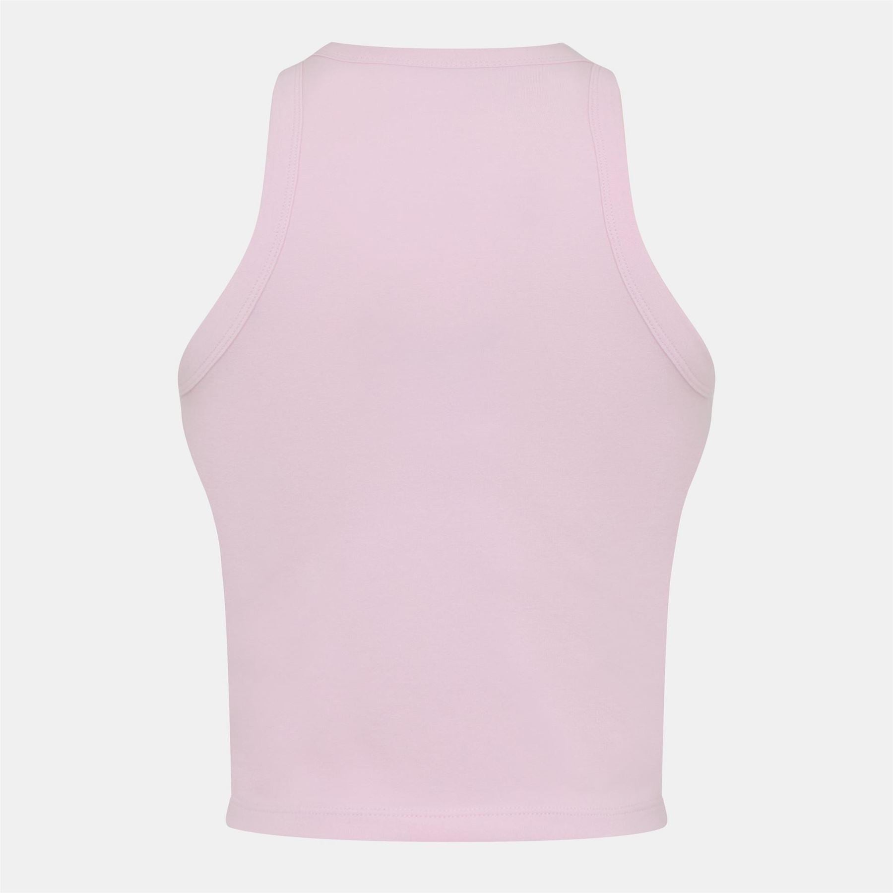 Jack Wills Cropped Crew Neck Lettering Slim Fit Tank