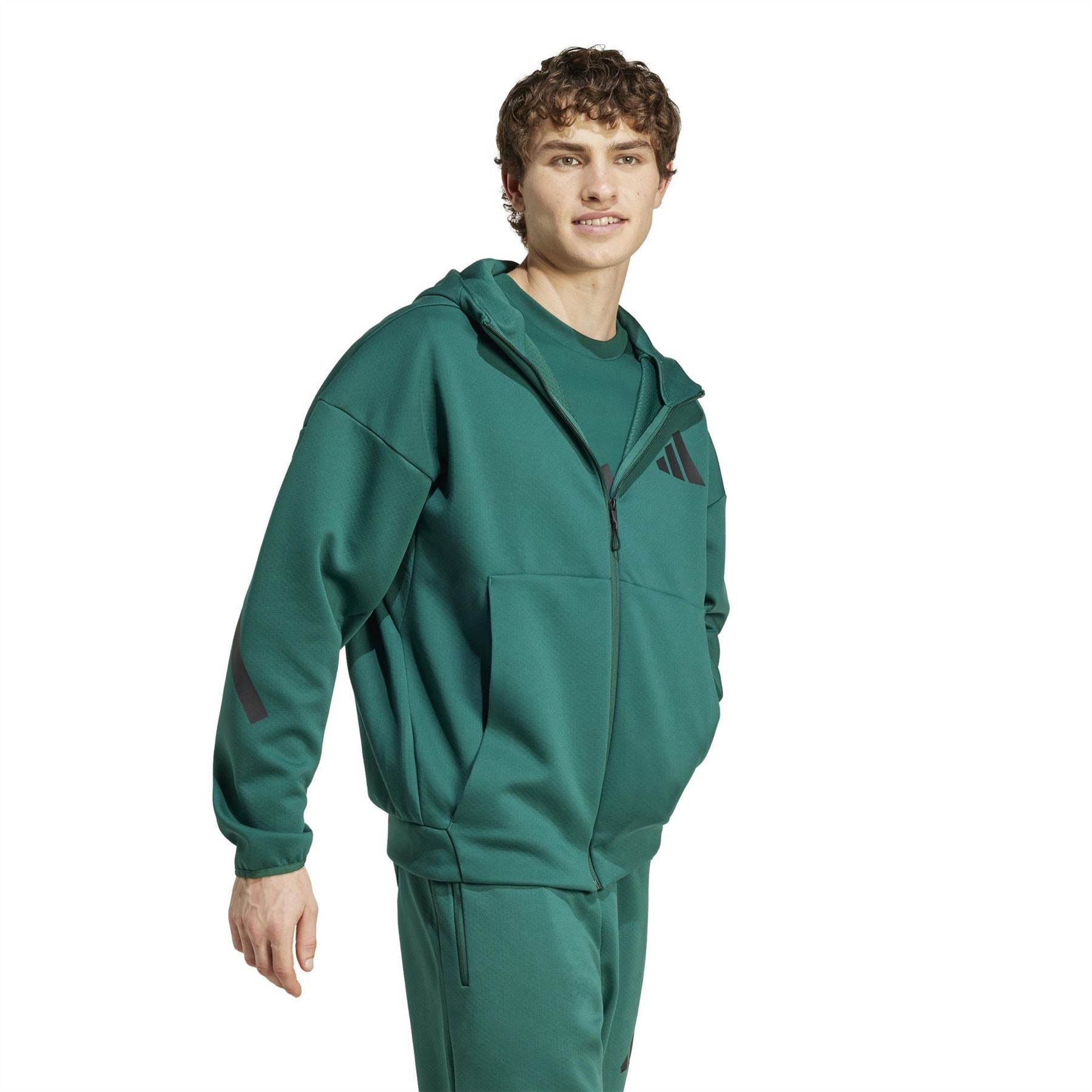adidas Mens Z.n.e. FulL-Zip Tracksuit Top