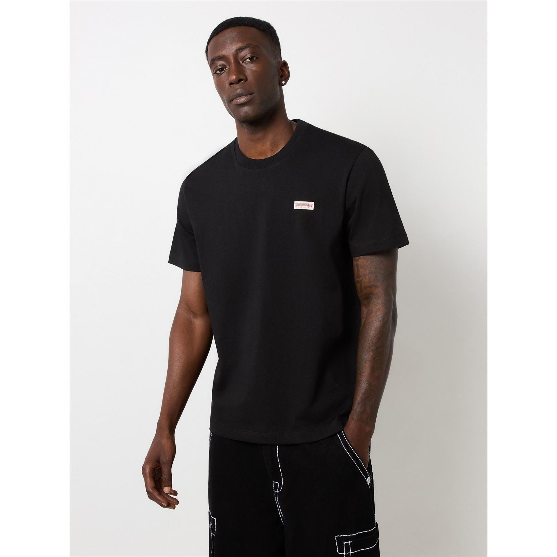 True Religion Regular Fit Logo T-Shirt