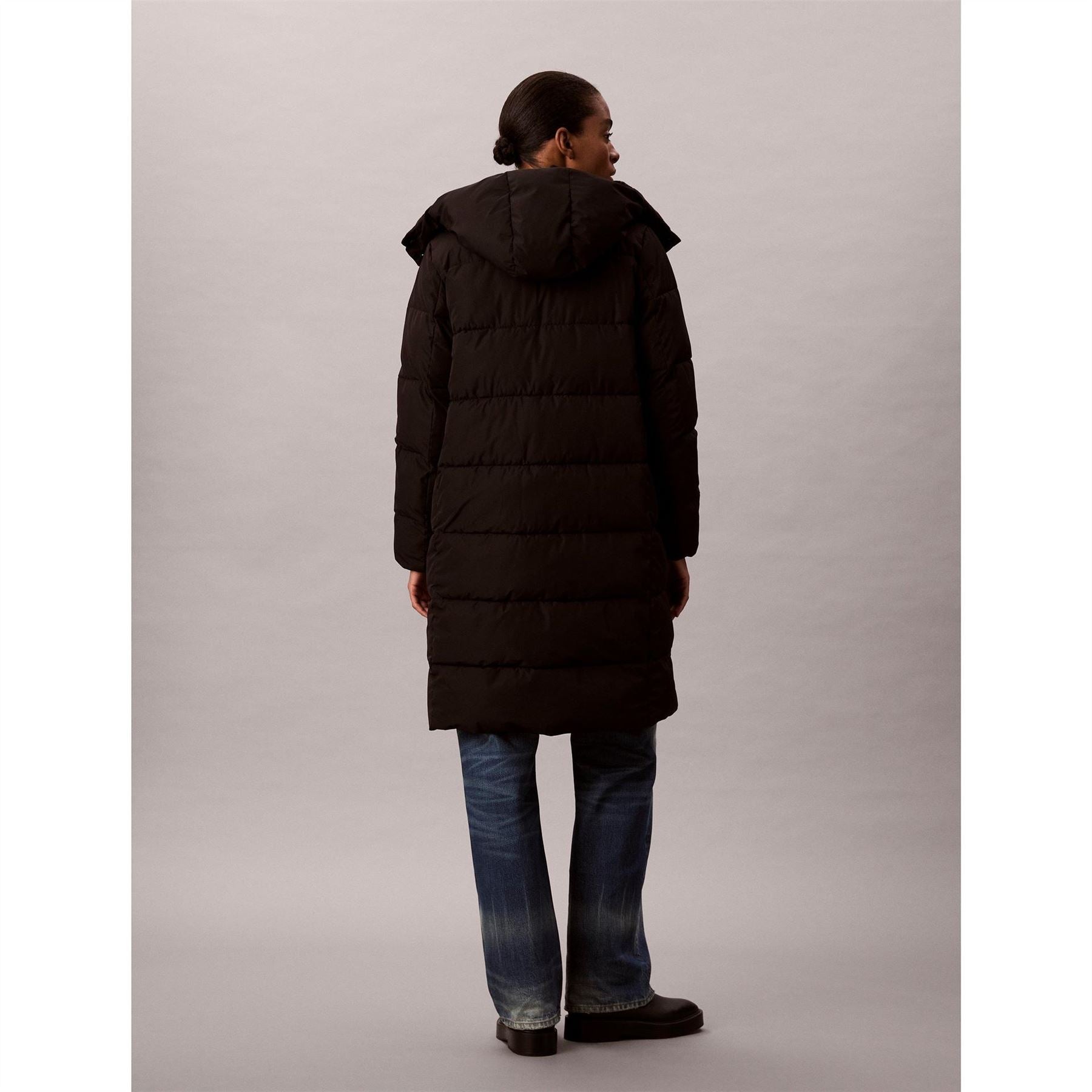 Calvin Klein Jeans Hooded Puffer Coat