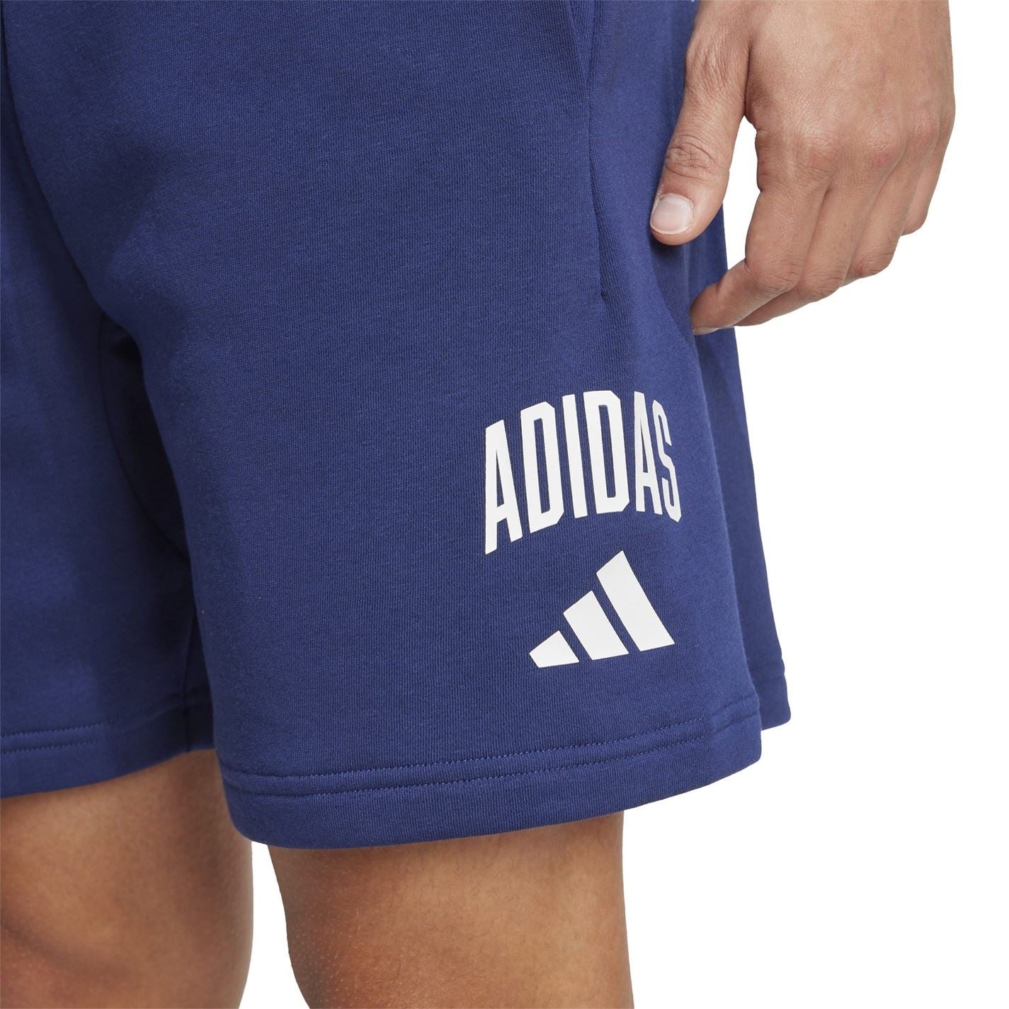 adidas Collegiate Bermuda Shorts with Elasticated Waistband