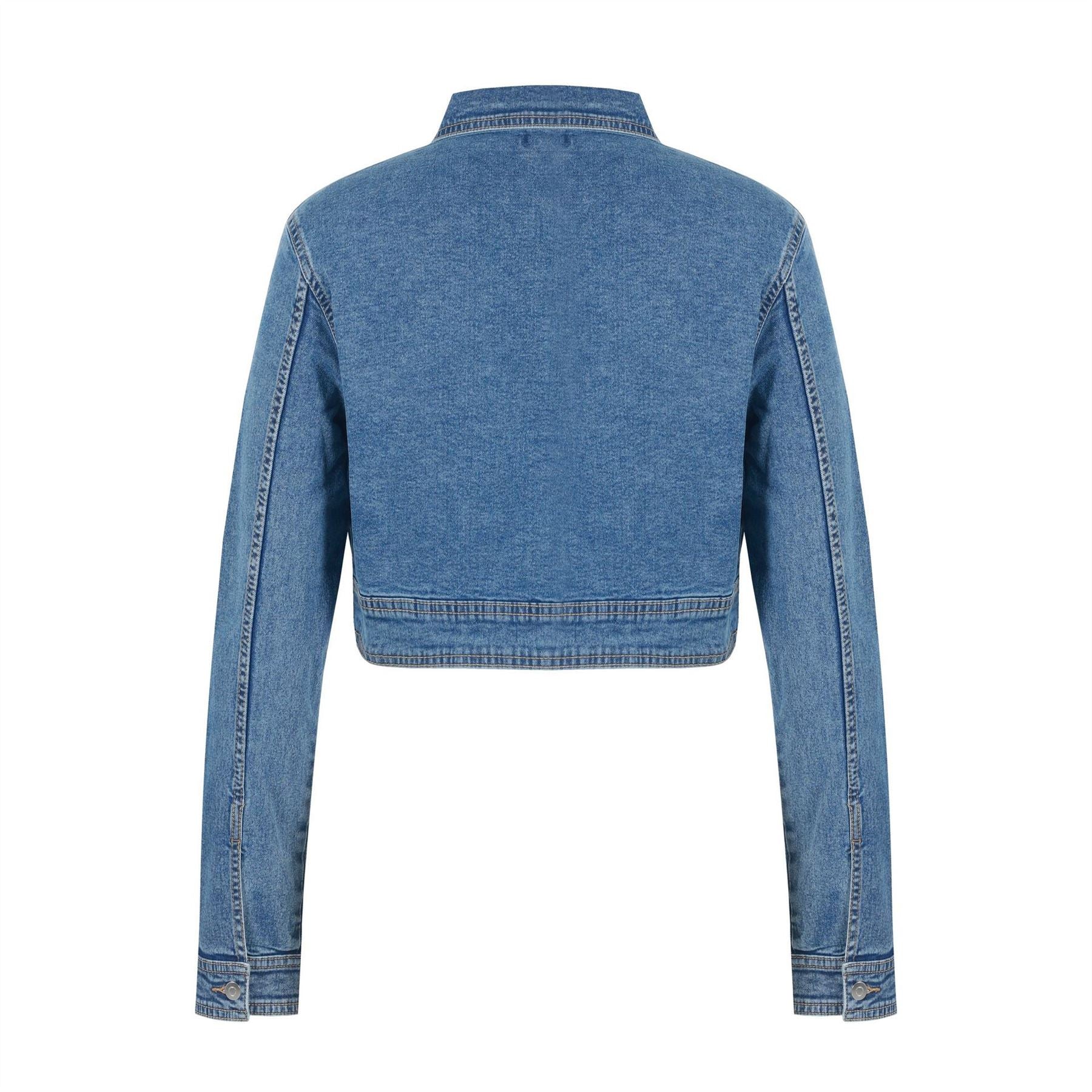 Be You Cropped Denim Jacket