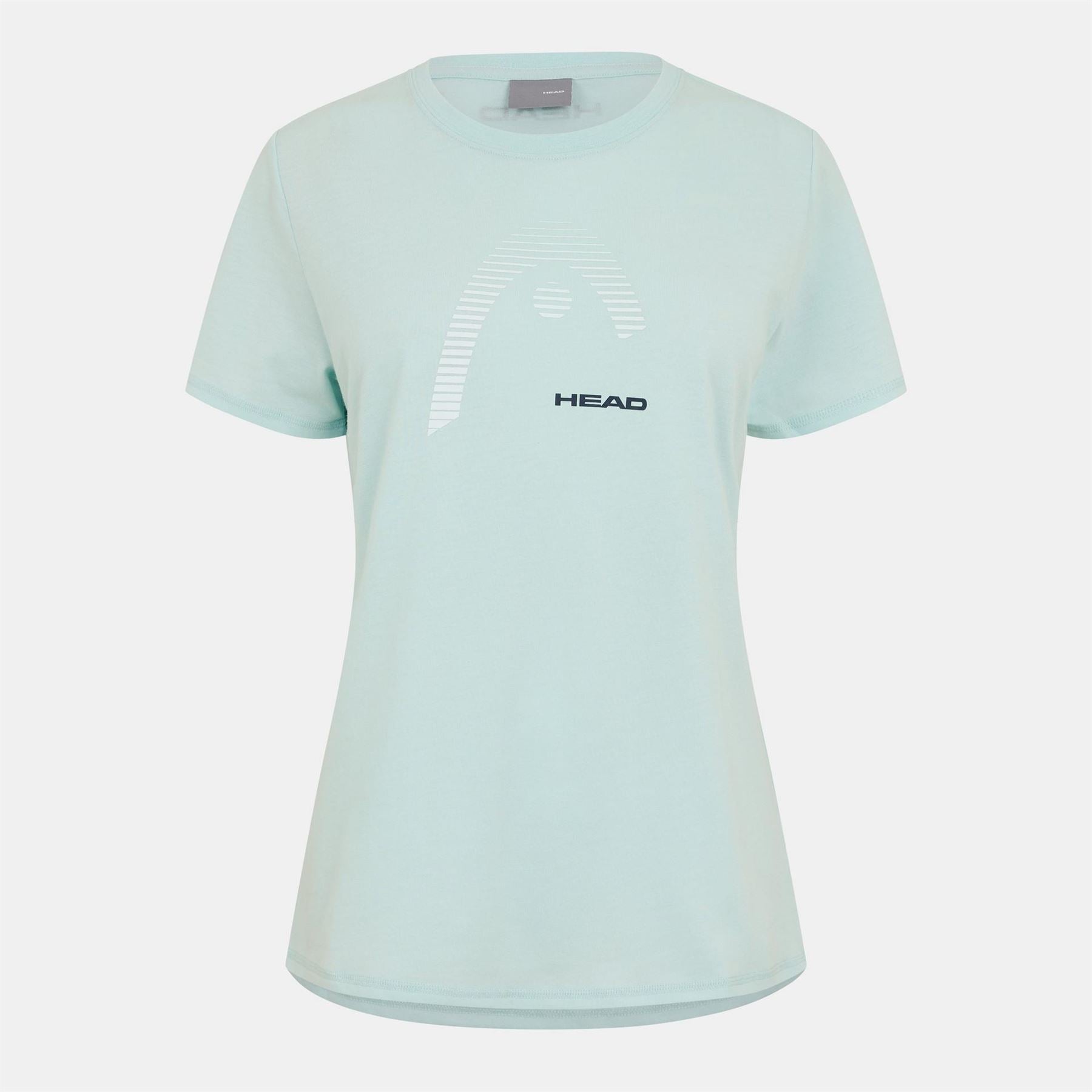 HEAD Club Lara Crew Neck Ribbed Collar Short Sleeve T-Shirt