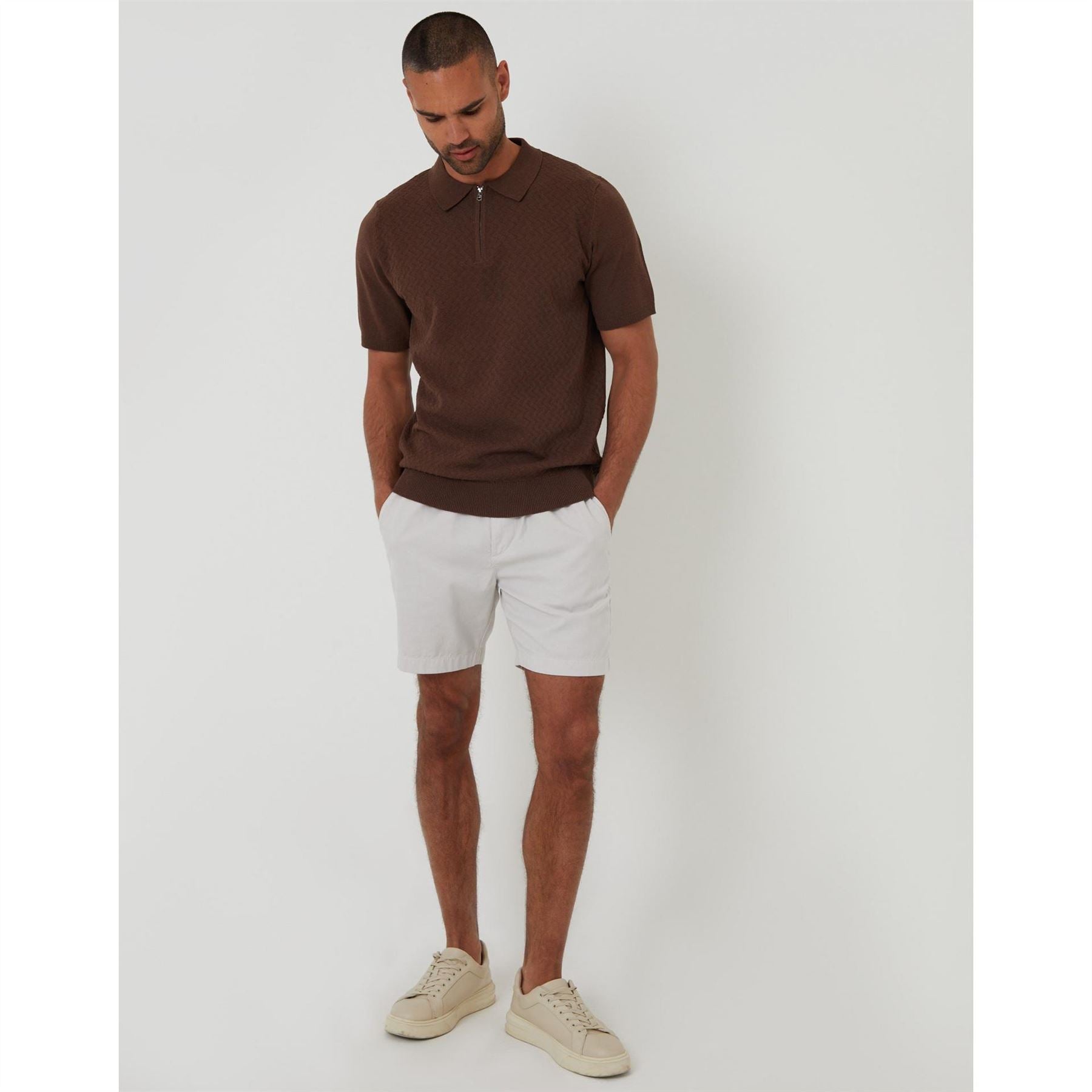 Threadbare Whittley Polo Shirt Collared Neck Short Sleeve