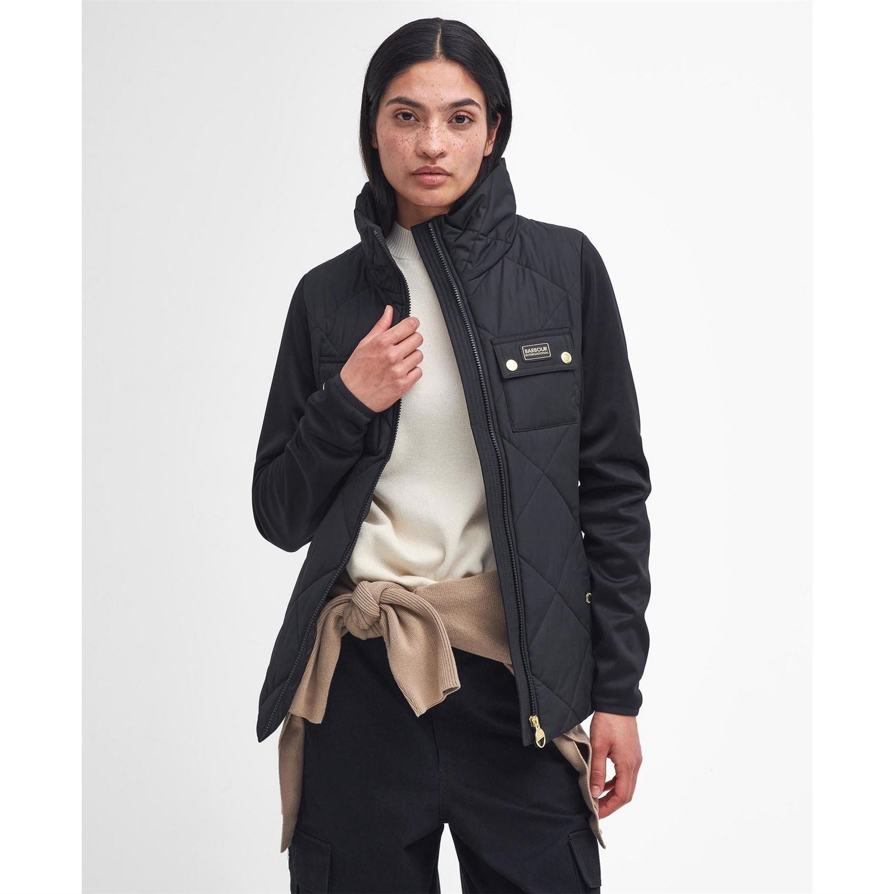 Barbour International Rubins Quilted Hybrid Jacket