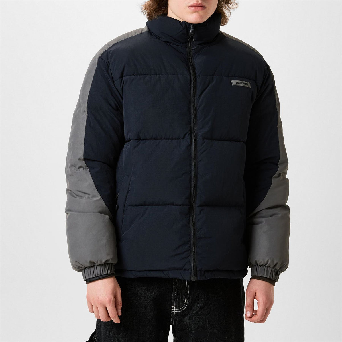 Jack Wills  Long Sleeve Short Puffer Jacket