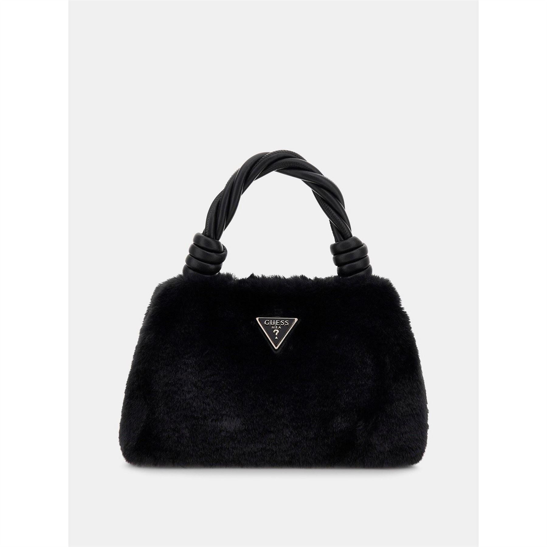 Guess Shaida Toph Leopard Patterned Trapezoid Tote