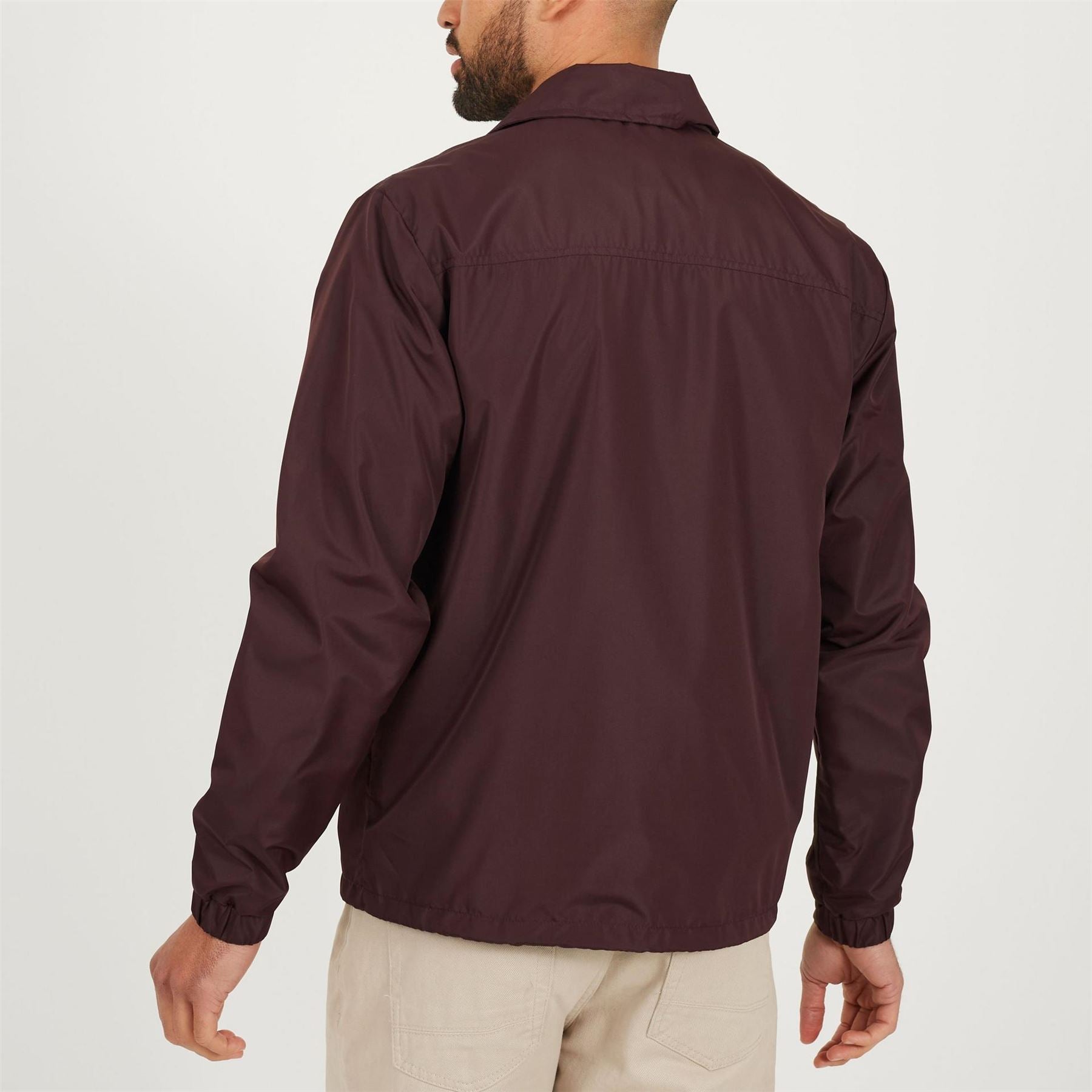 Brave Soul Mens Light Weight Coach Jacket