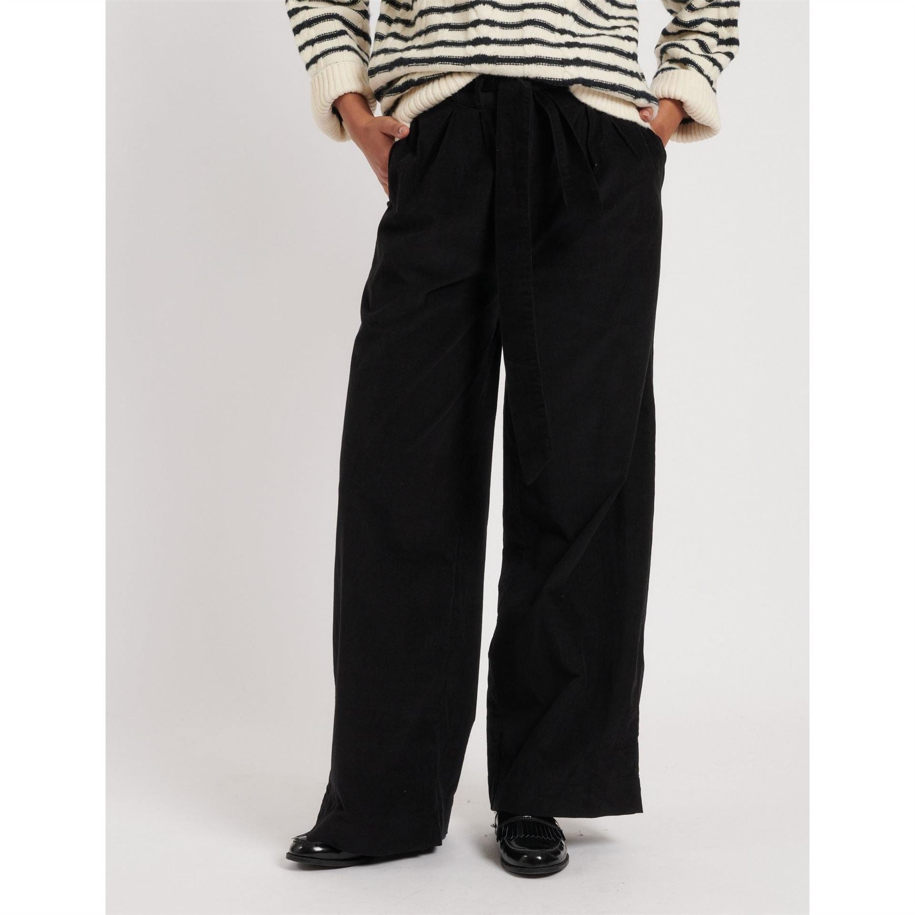 Nobodys Child Solid Wide Leg Trousers