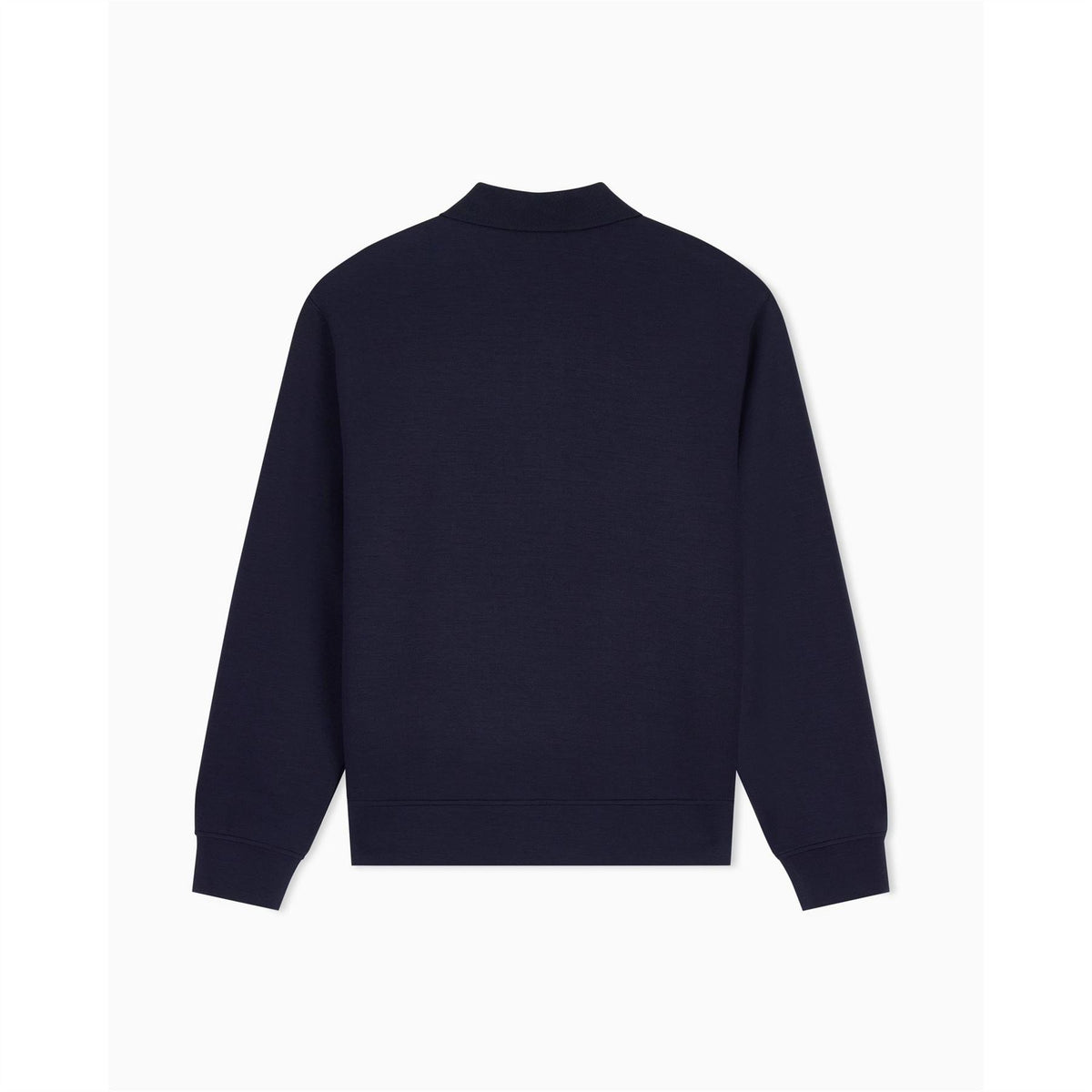 Armani Exchange Exchange Printed Logo Collared Neck Long Sleeve Sweatshirt