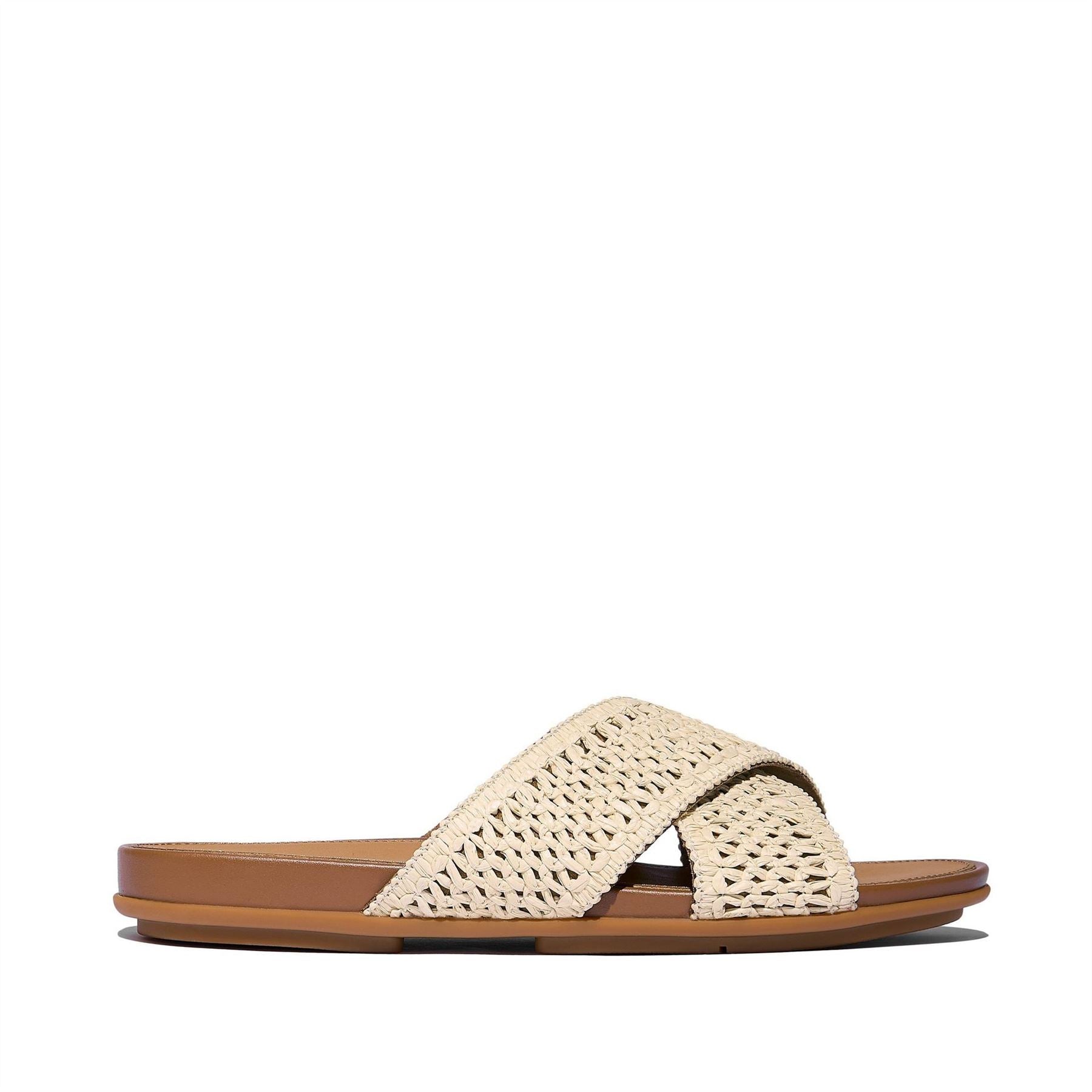 Fitflop Gracie X Crochet Open Toe Flat Slides