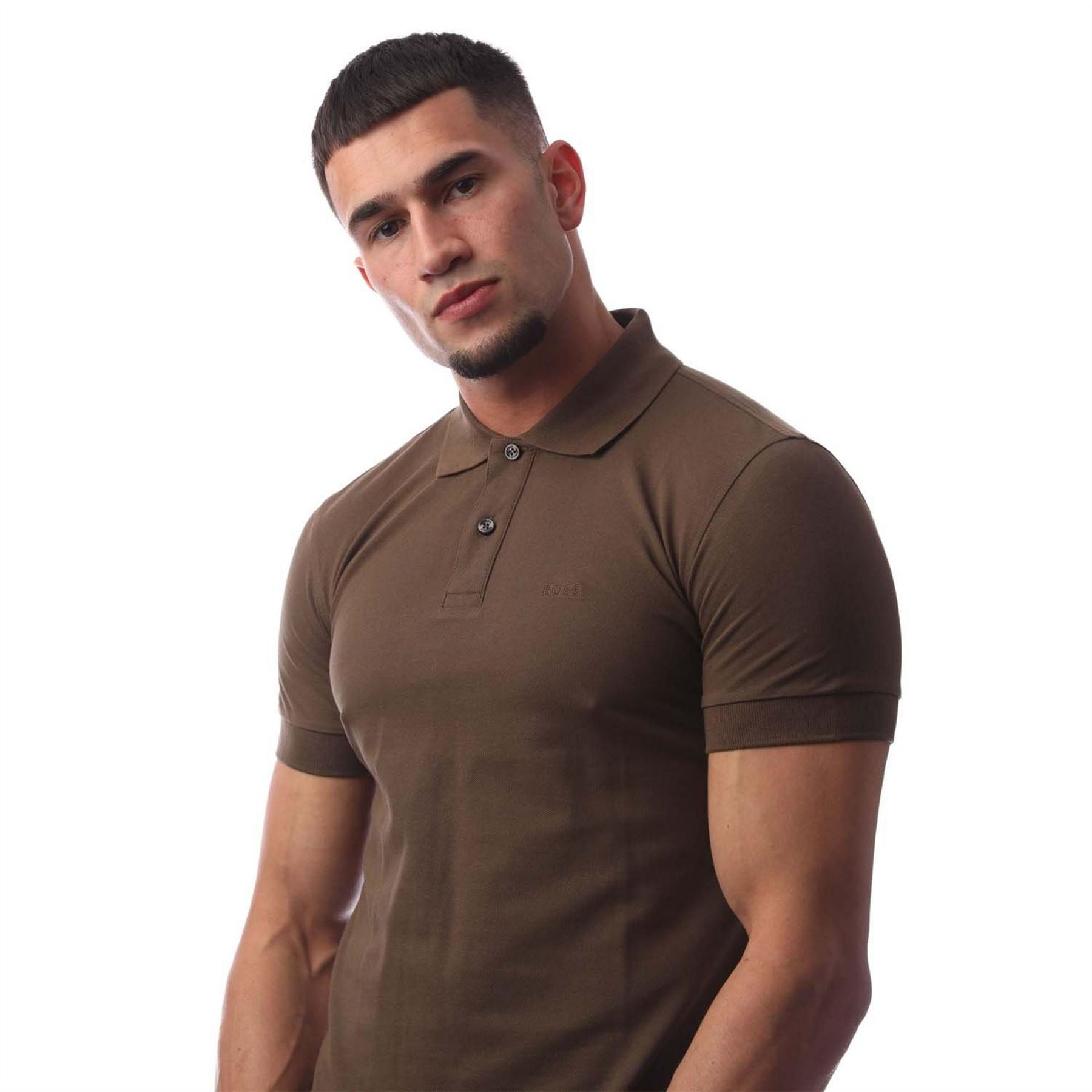 Boss BOSS Firenze Short Sleeve Polo Shirt with Logo Detail