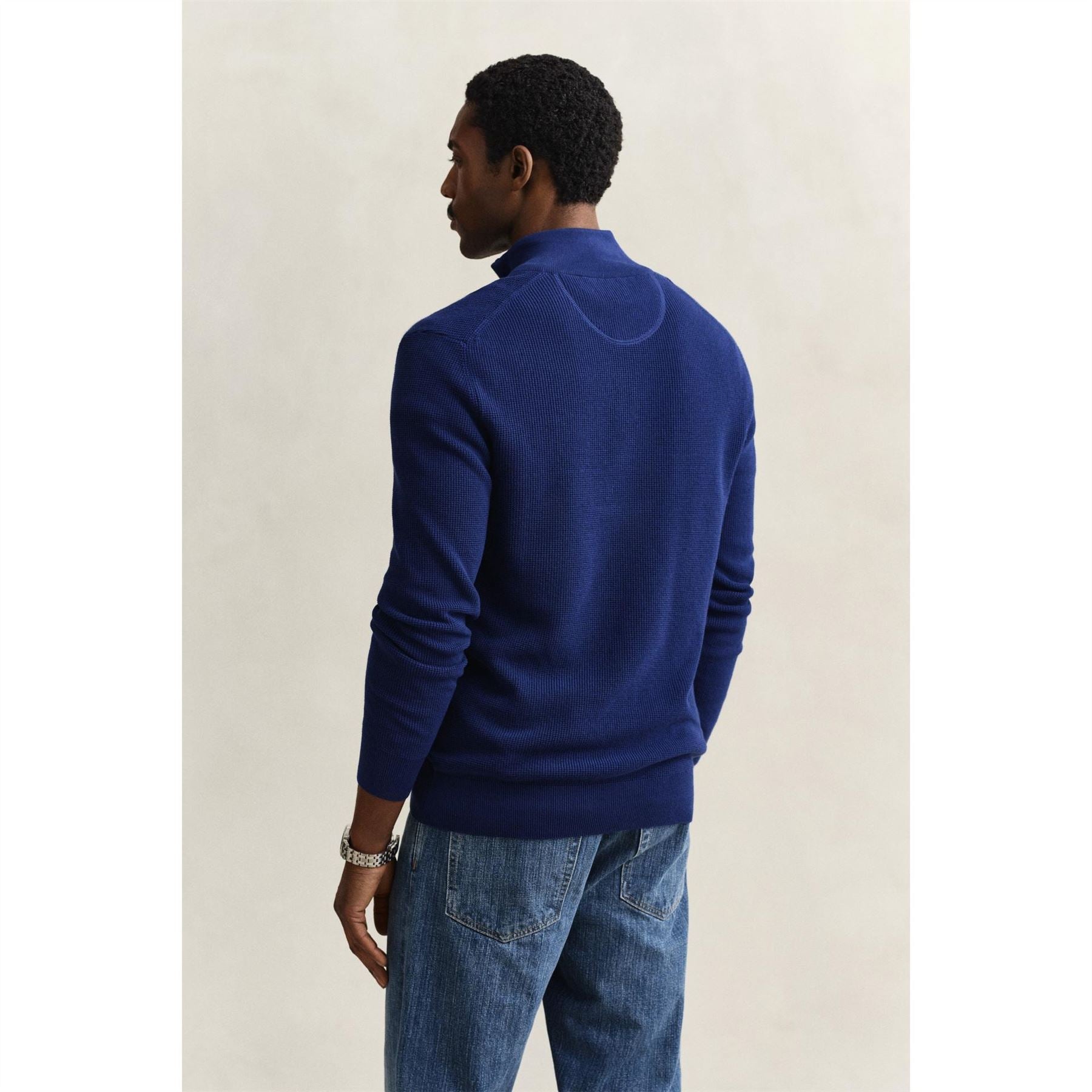 Gant Textrd Half Zip Sn62