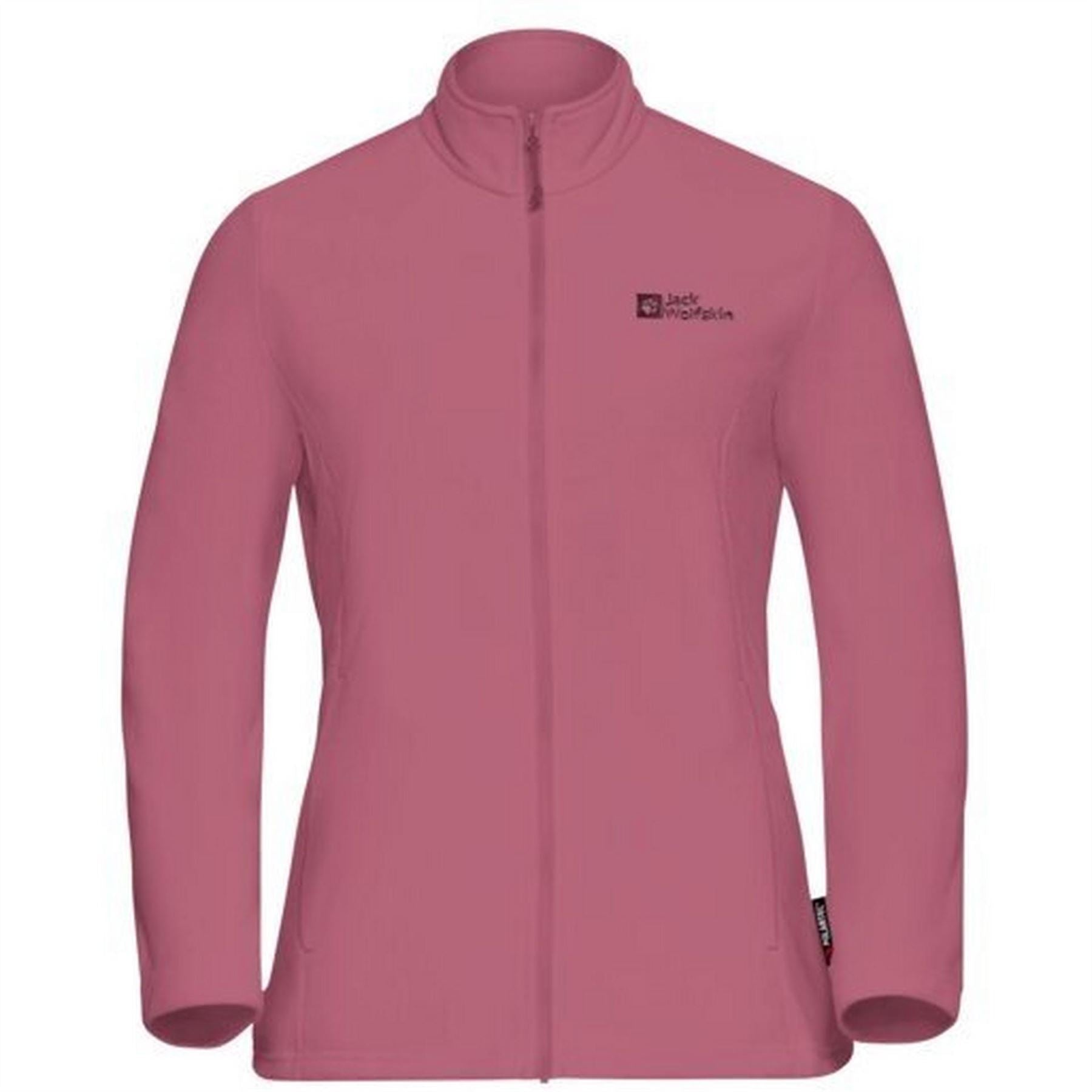 Jack Wolfskin Taunus Solid Patterned Full Zipper Jacket