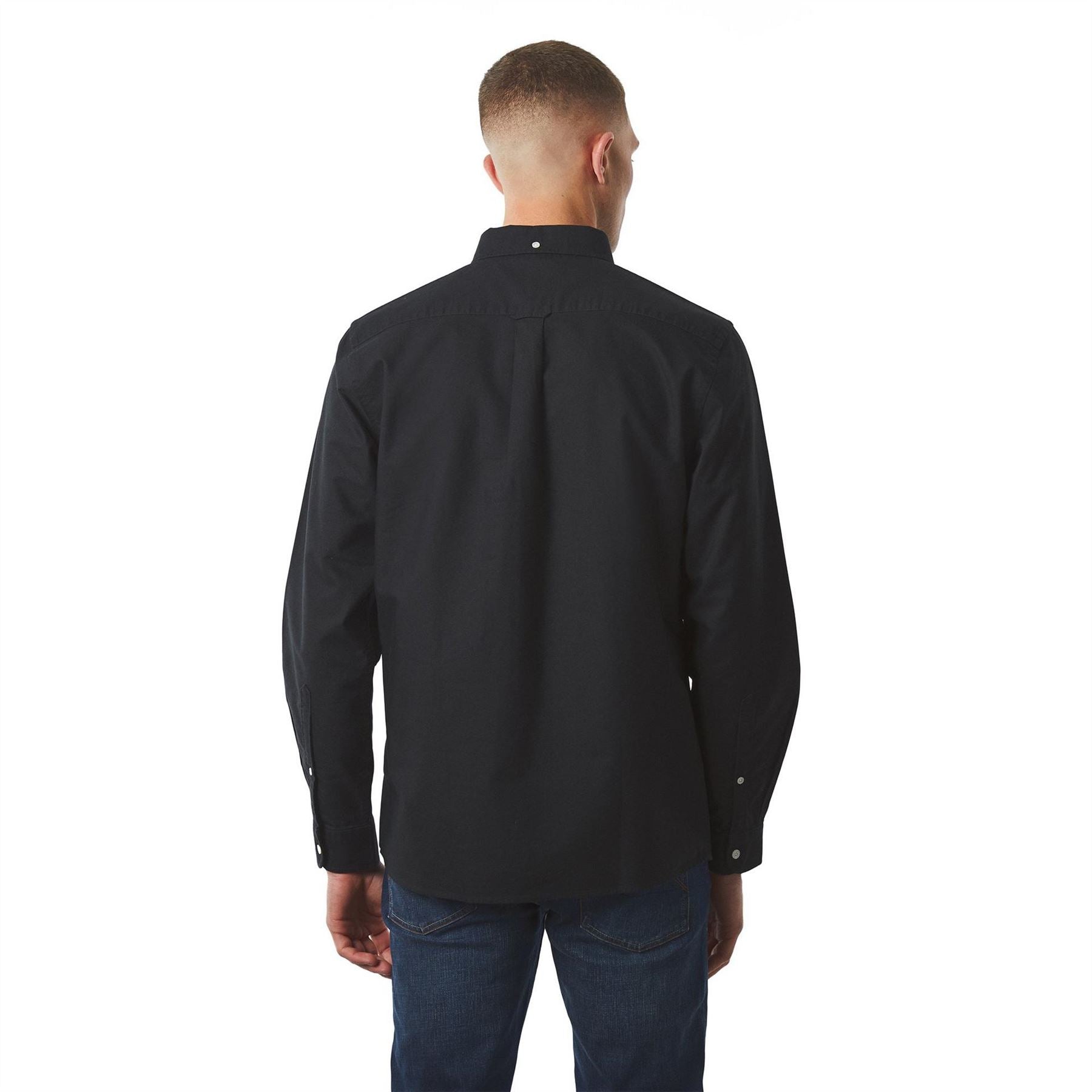 Pretty Green Oxford Long Sleeve Regular Fit Shirt
