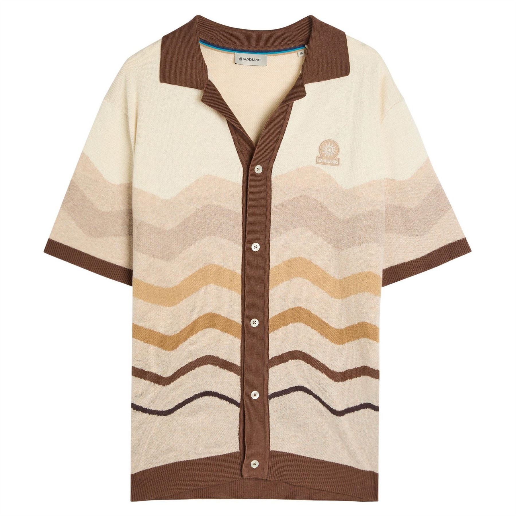 Sandbanks KniT-Shirt Ss Gradient Strpe
