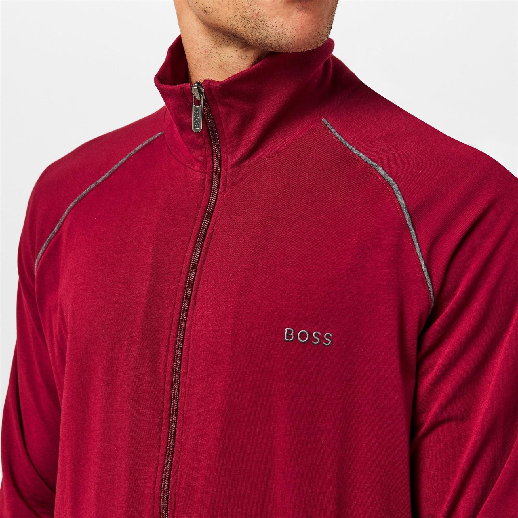 Boss Mix  And  Match Full Zip Fleece Top