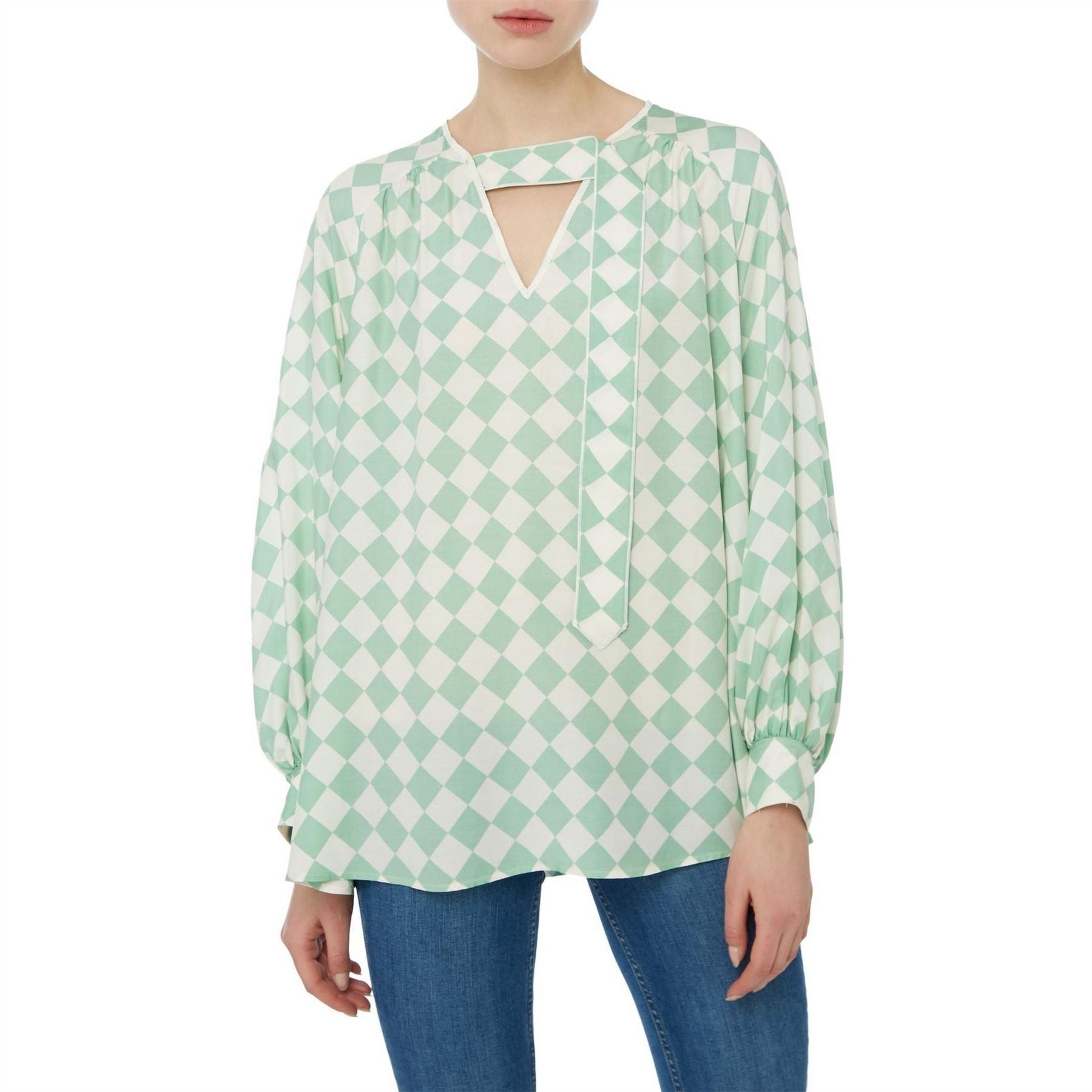 Sportmax Neck Tie Blouse