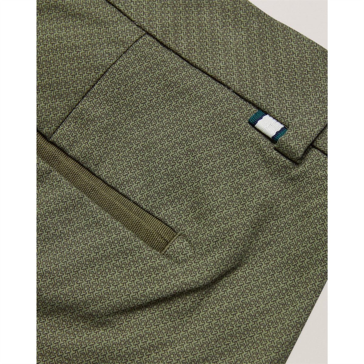 Ted Baker Geometric Patterned Bermuda Shorts