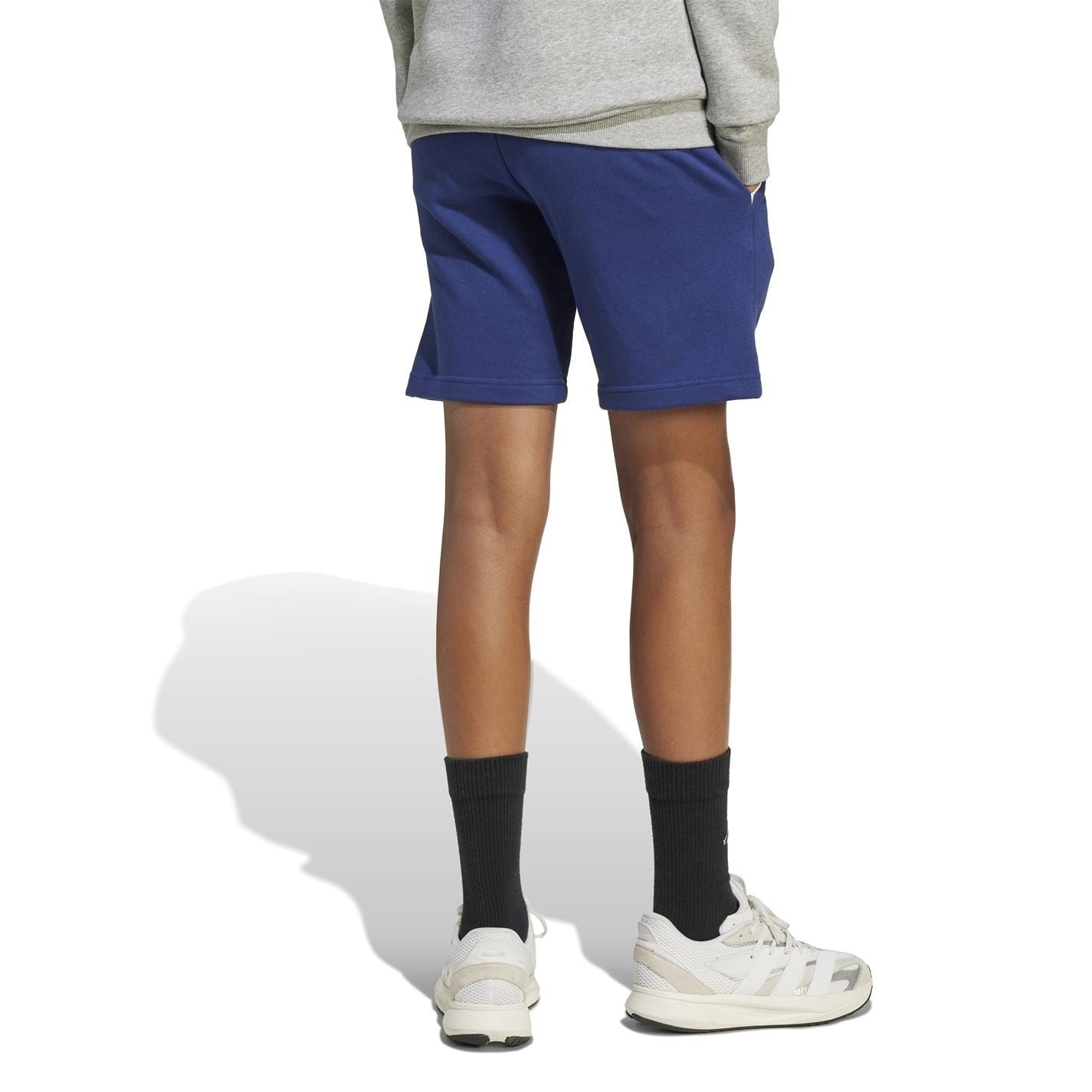 adidas Regular Fit Denim Bermuda Shorts with Bold Logo