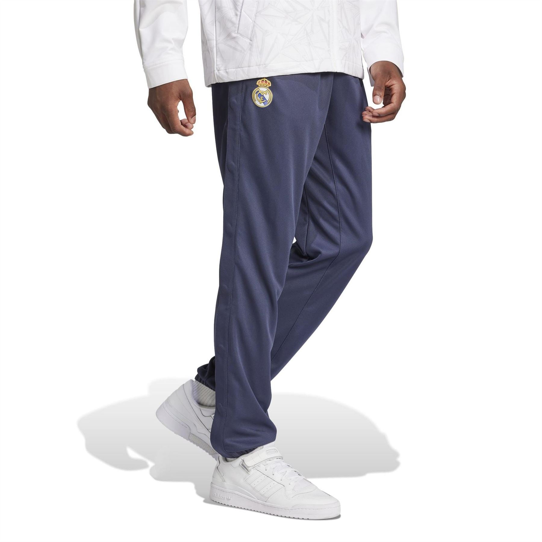 adidas Real Madrid Warm Up Tracksuit Bottoms Adults
