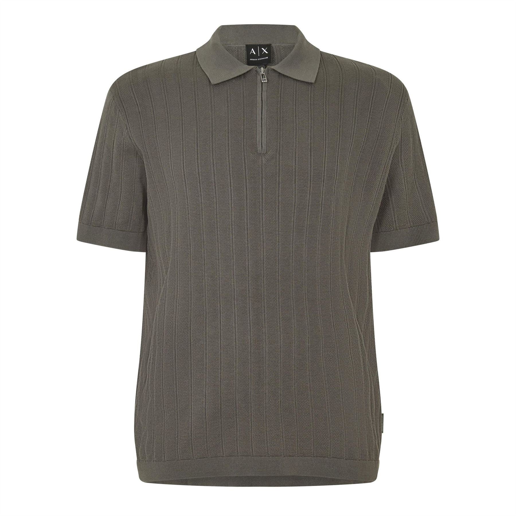 Armani Exchange Knitted Polo Shirt