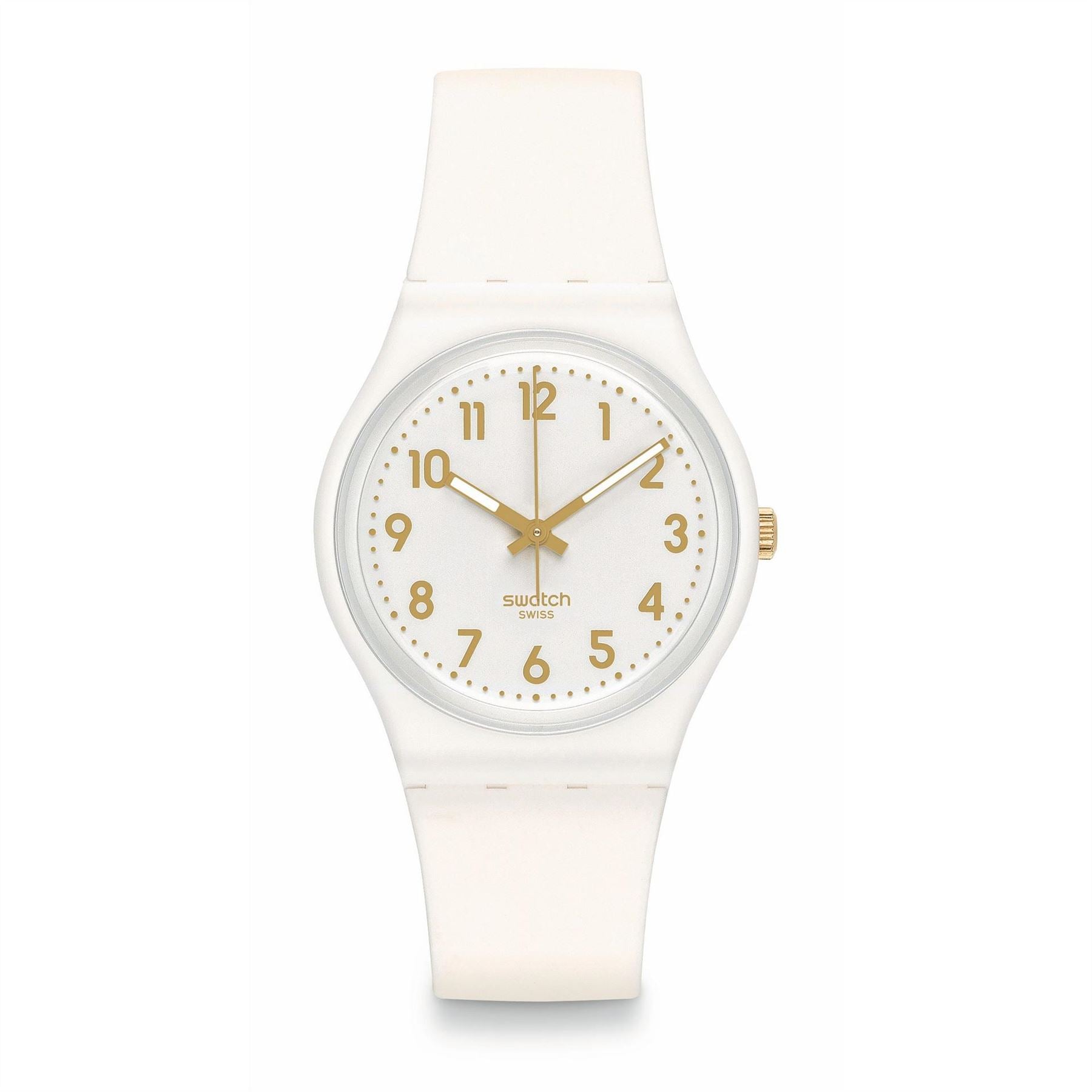 Swatch Original Rubber Single Wrap Fashion Analogue Watch