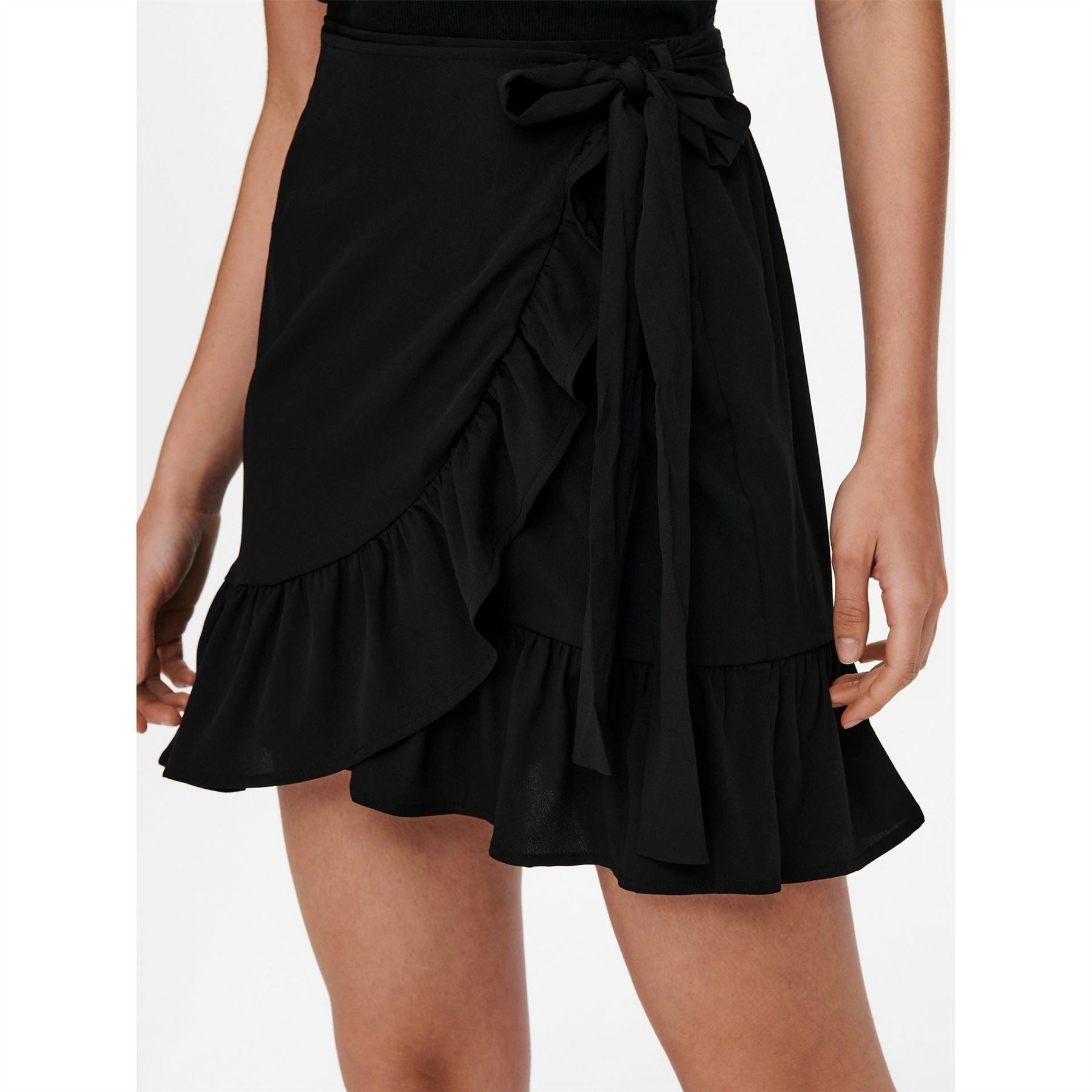 Only Print Wrap Skirt