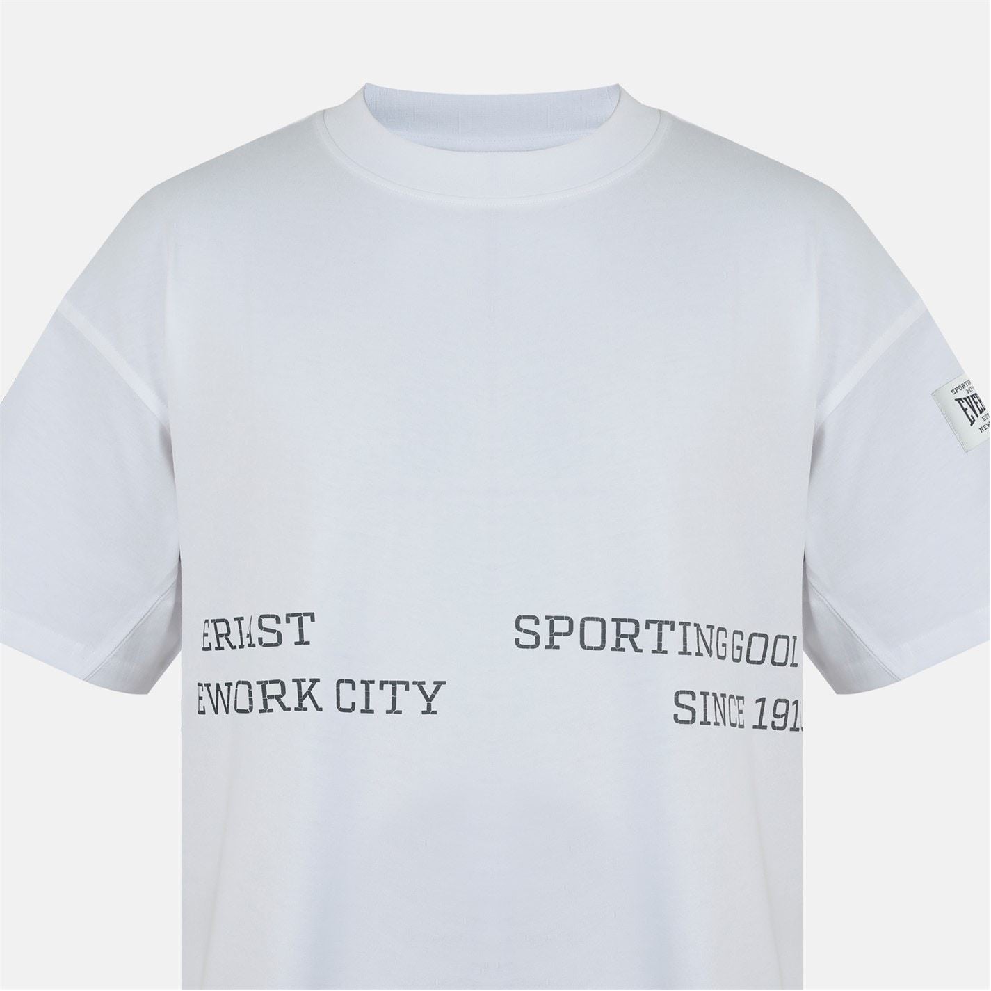 Everlast NYC Crew Neck Short Sleeve Boyfriend T-Shirt
