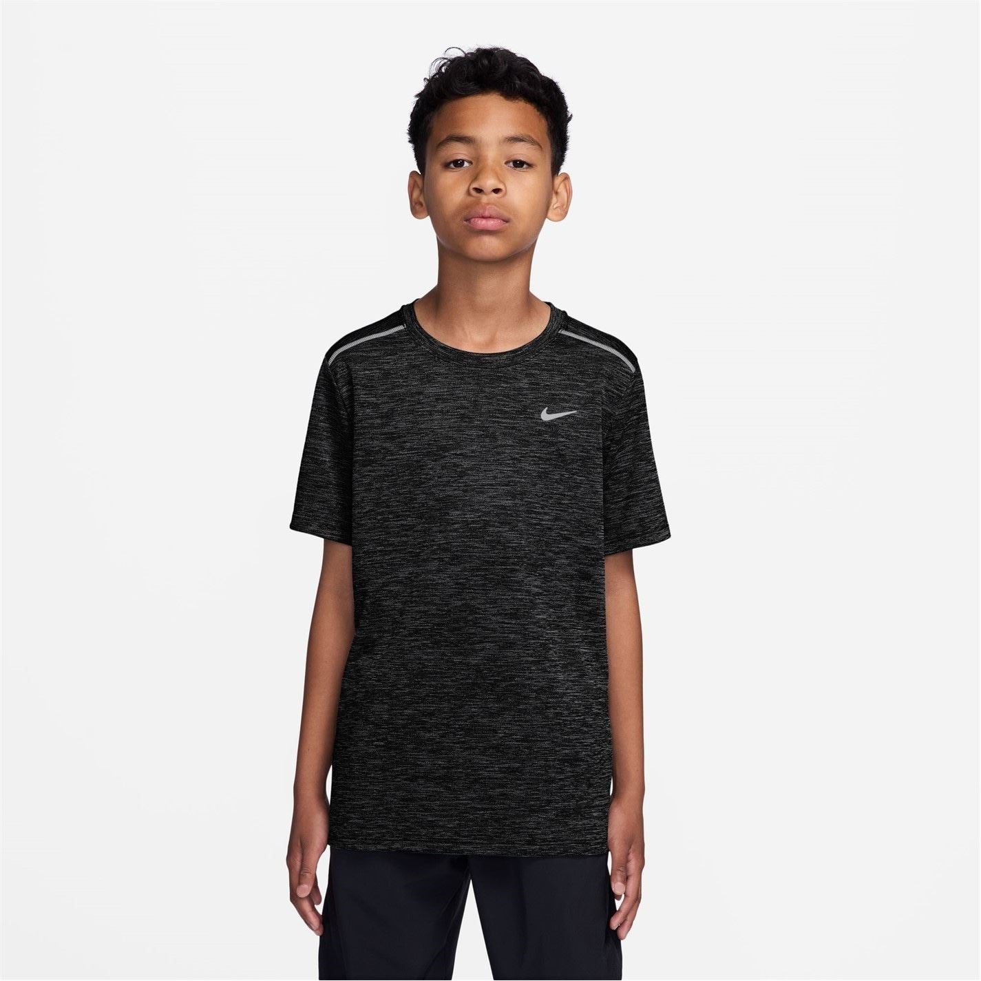 Nike Dri Fit Miler Big Kids (boys) Training Top