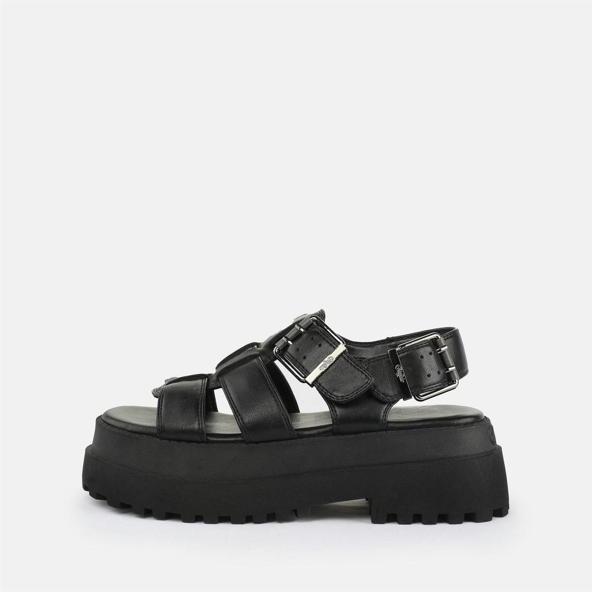 Buffalo Vegan Fisherman Flat Sandals