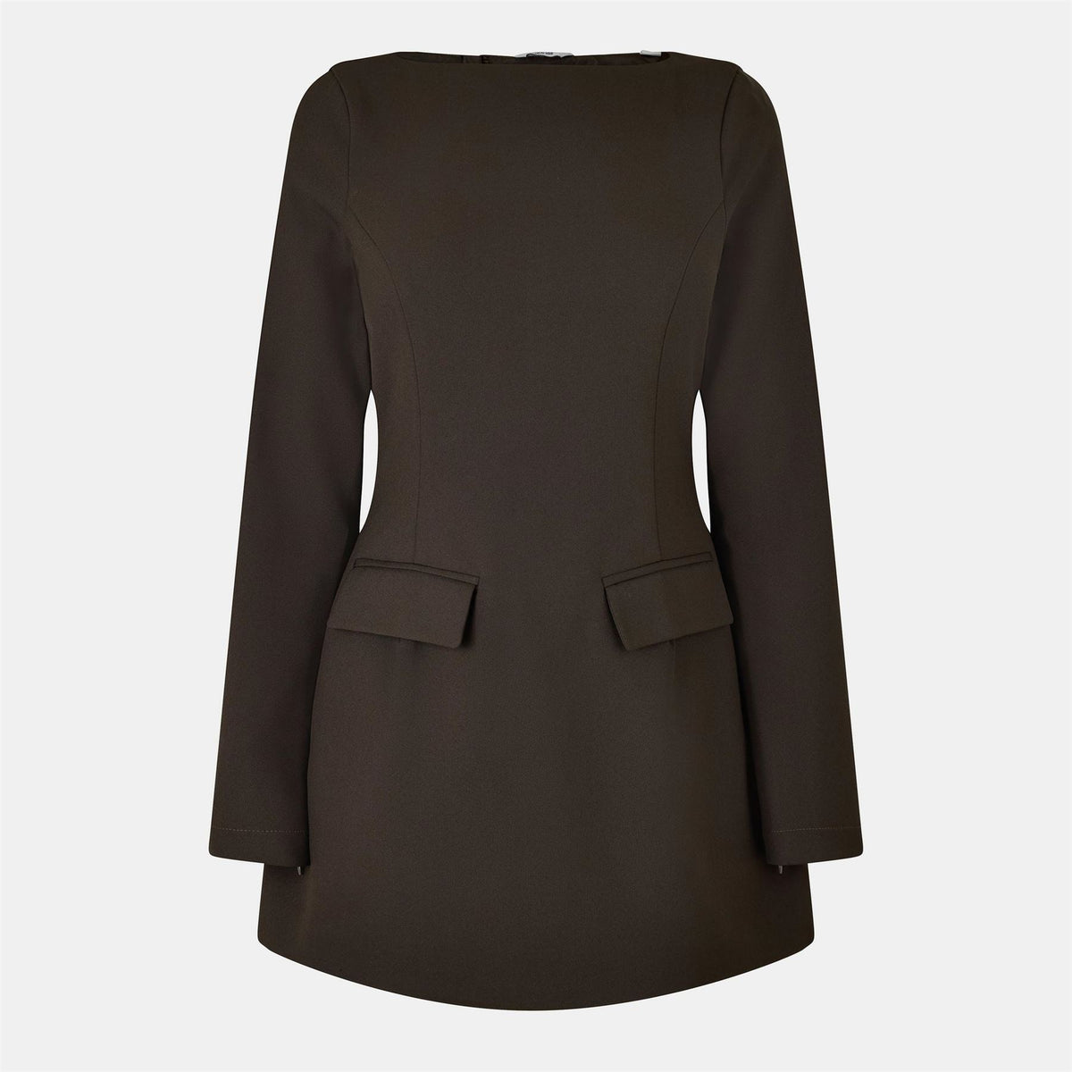 Jack Wills Boatneck Long Sleeve Mini Dress