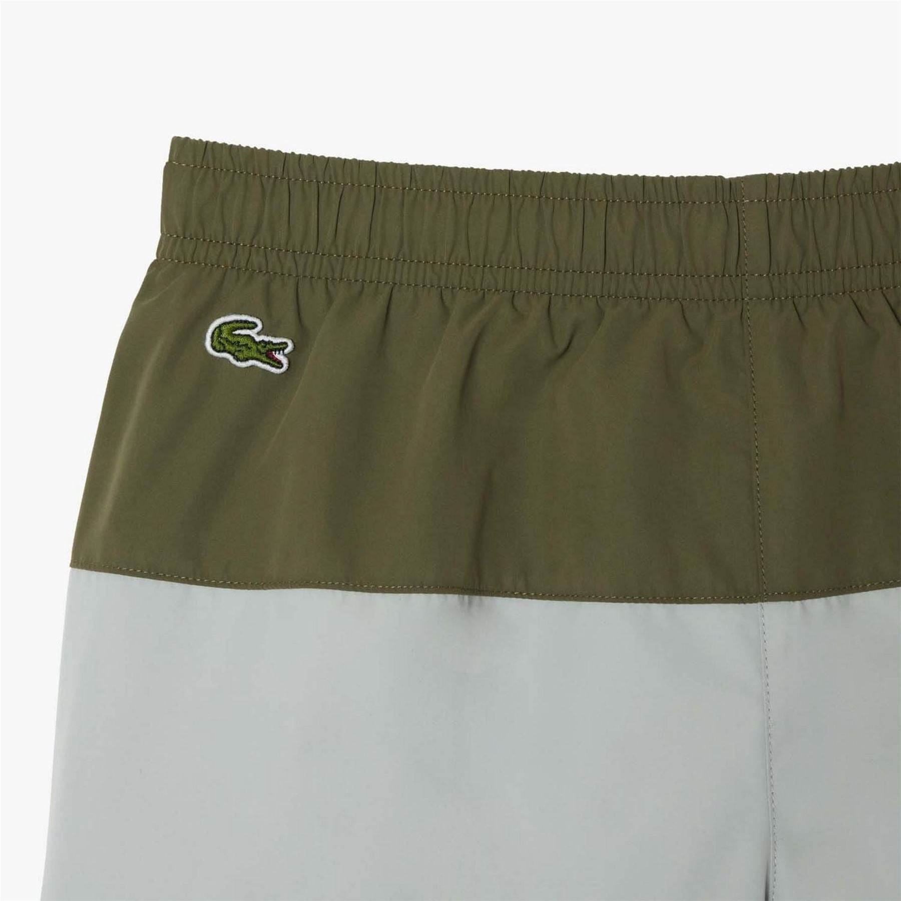 Lacoste Block Taffeta Swim Trunks